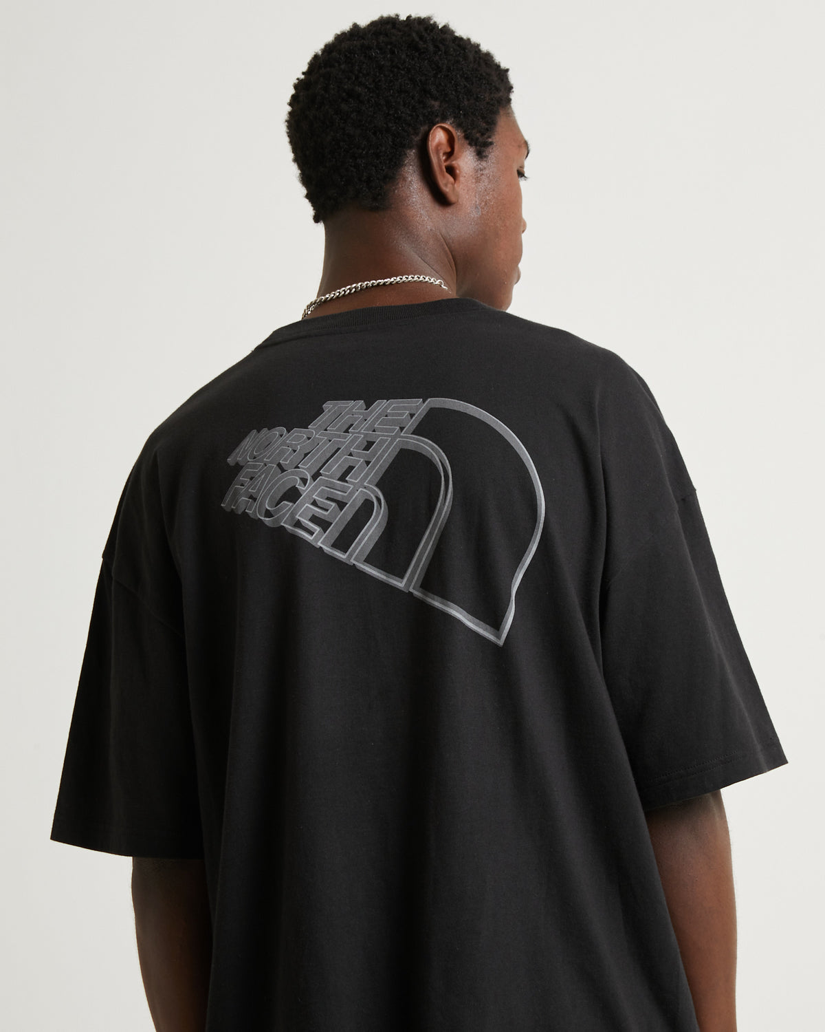 Coordinates Box Fit Short Sleeve T-Shirt Black BLACK