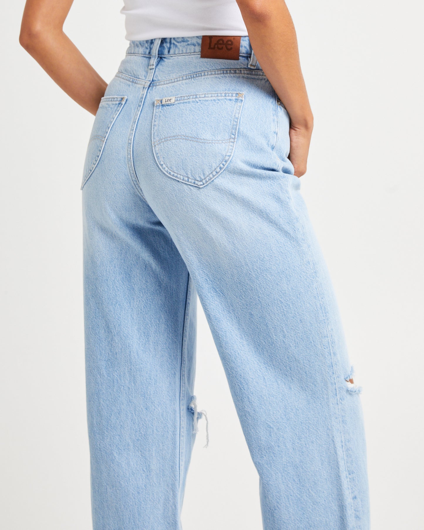 High Baggy Denim Jeans