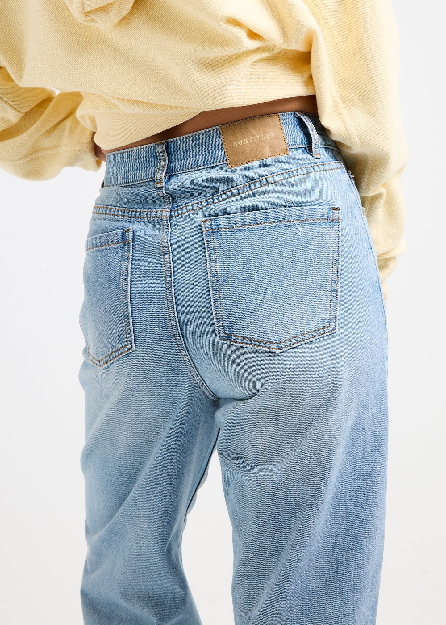 Tayla High Straight Denim Jeans