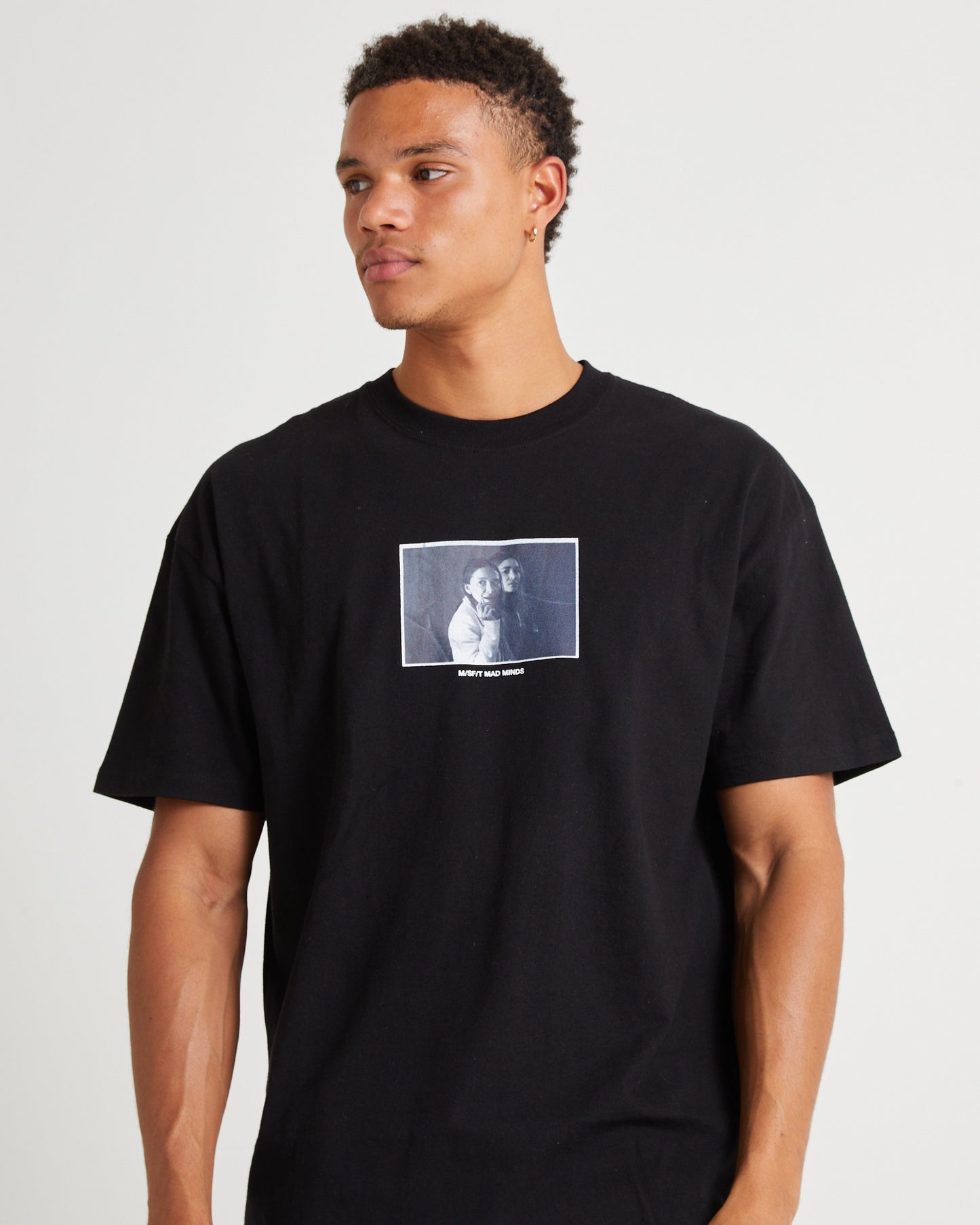Brat Short Sleeve T-Shirt Washed Black