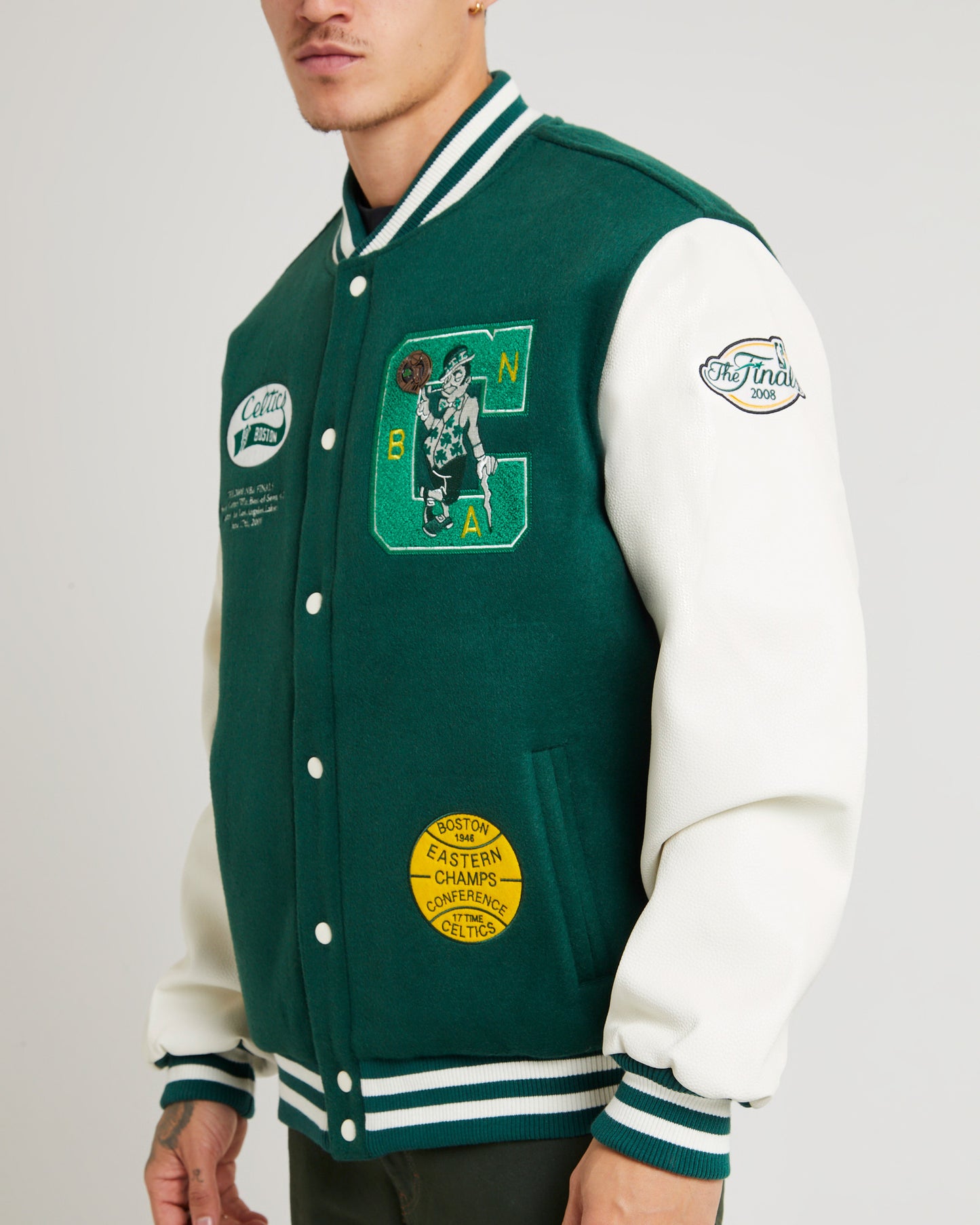 Champions Celtics Varsity Jacket