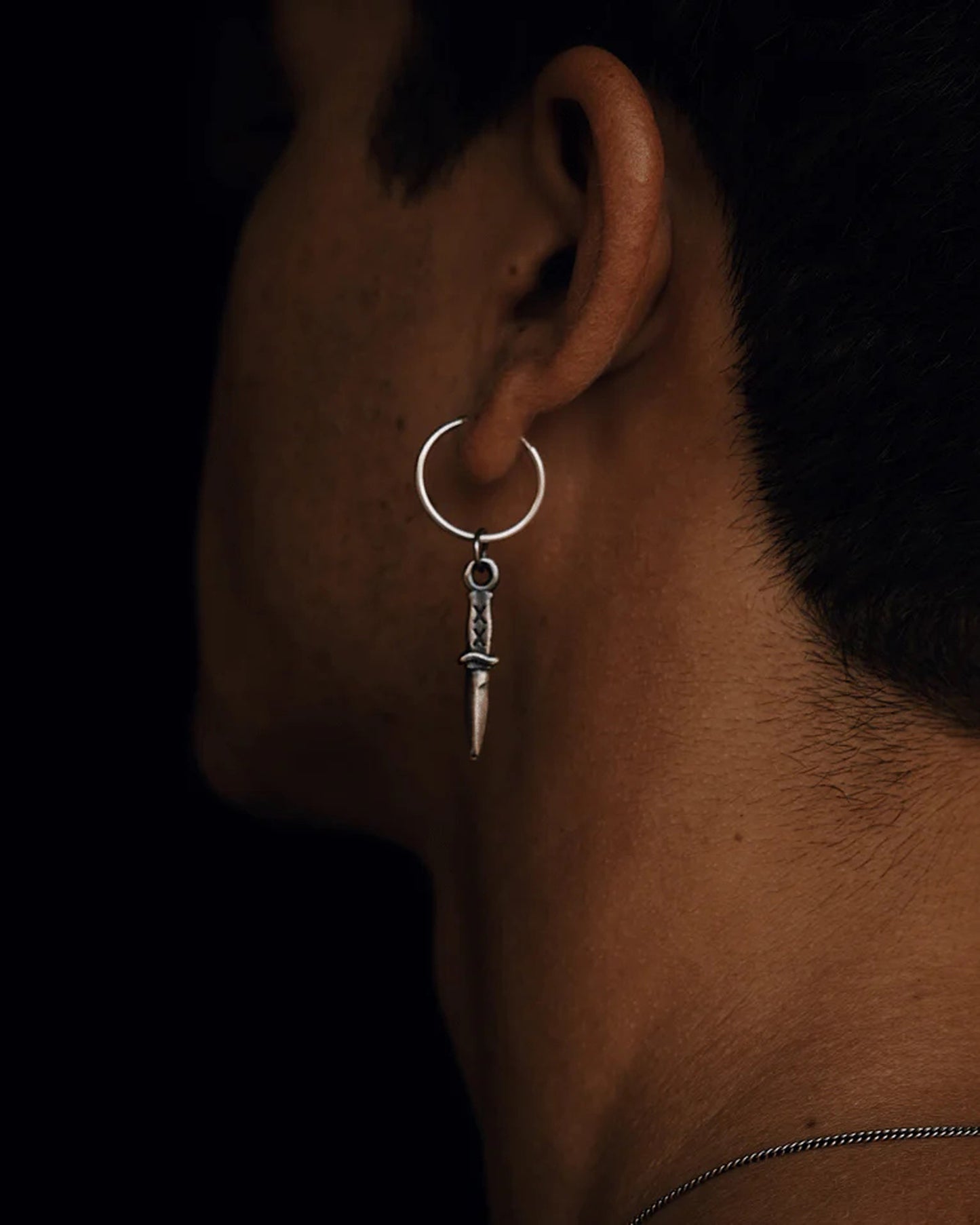 Bowies Knife Earrings