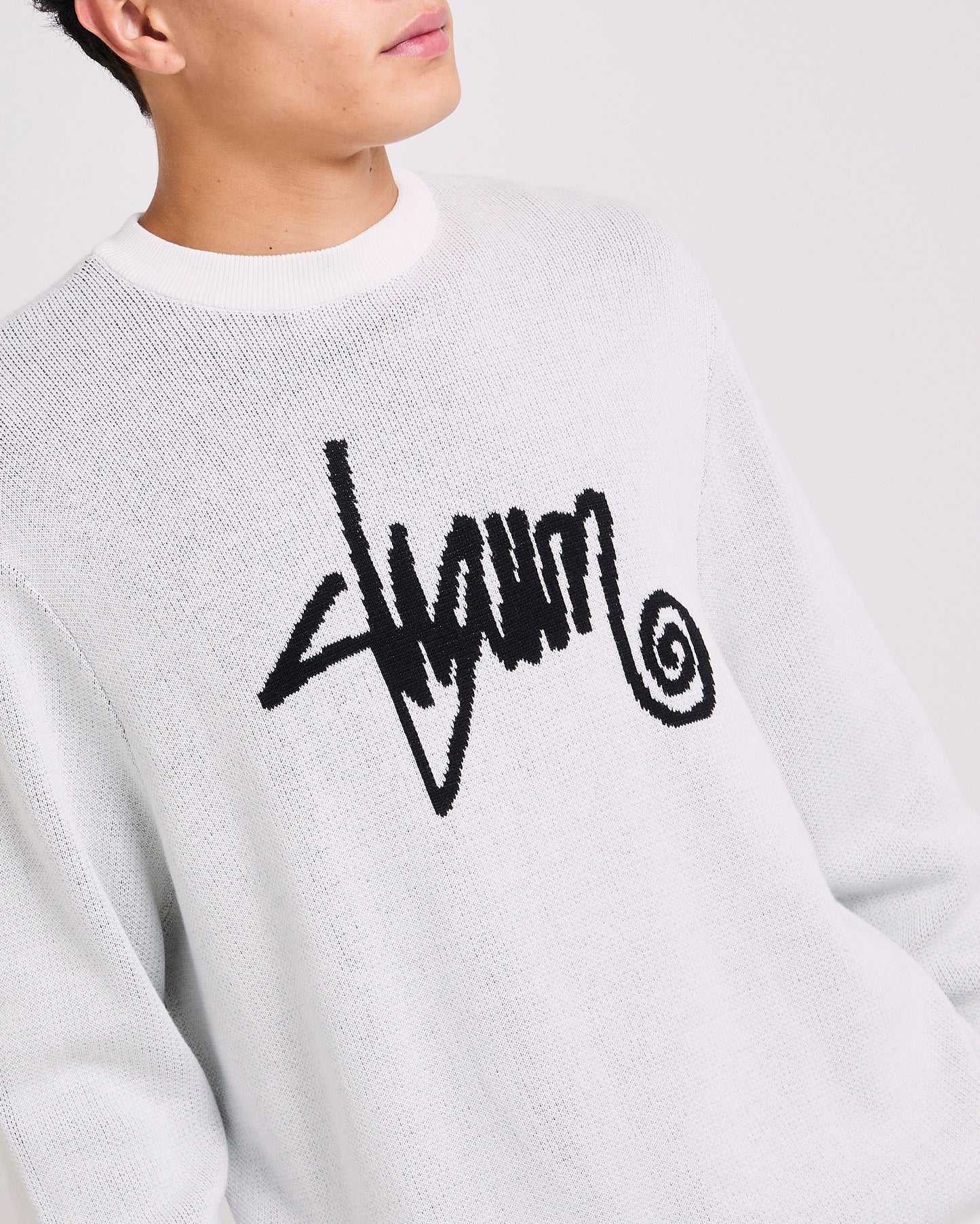 Shawn Script Sweater