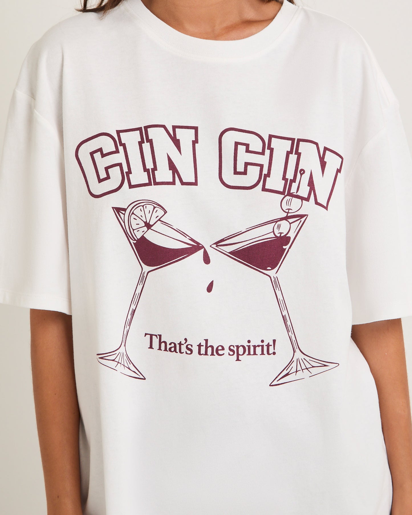 Cin Cin Oversized T-Shirt