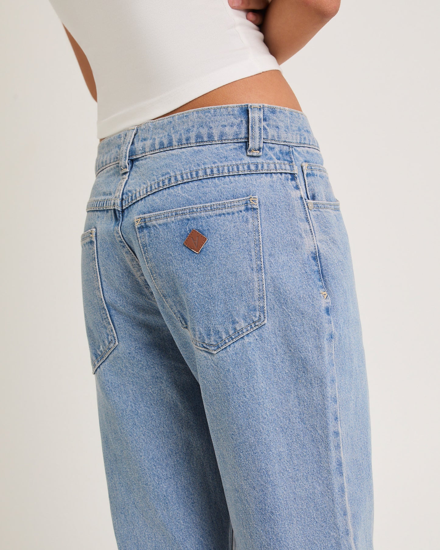 99 Low Baggy Flare Denim Jeans Paris