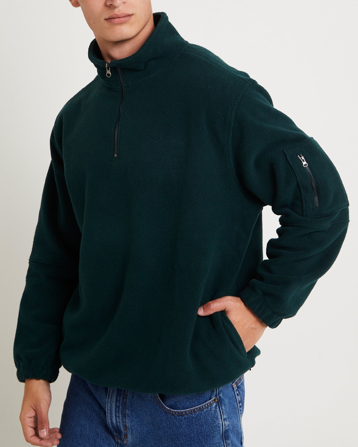 Script Sherpa 1/4 Zip Jumper