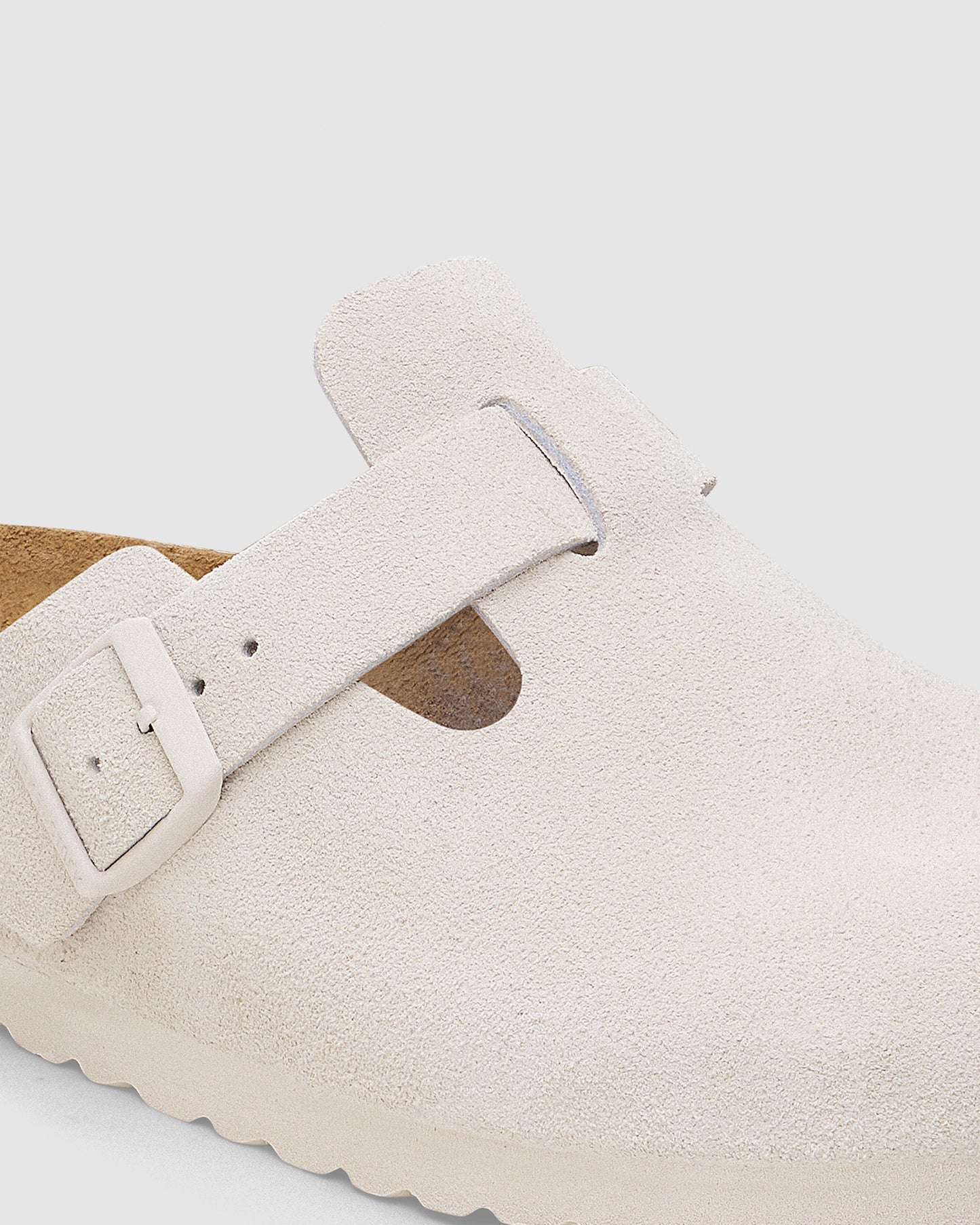 Boston Soft Footbed Suede Leather Clog