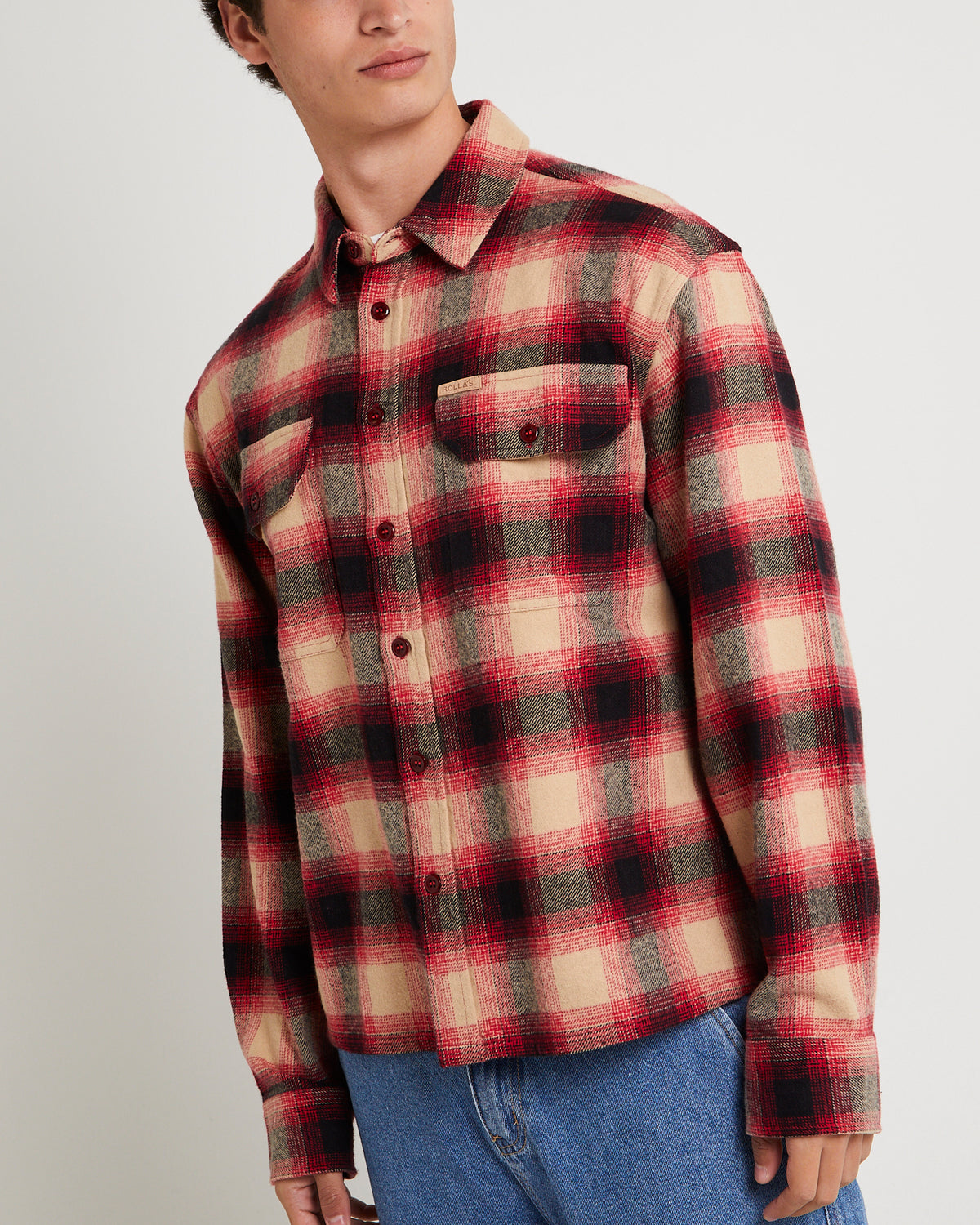 Trailer Check Long Sleeve Shirt