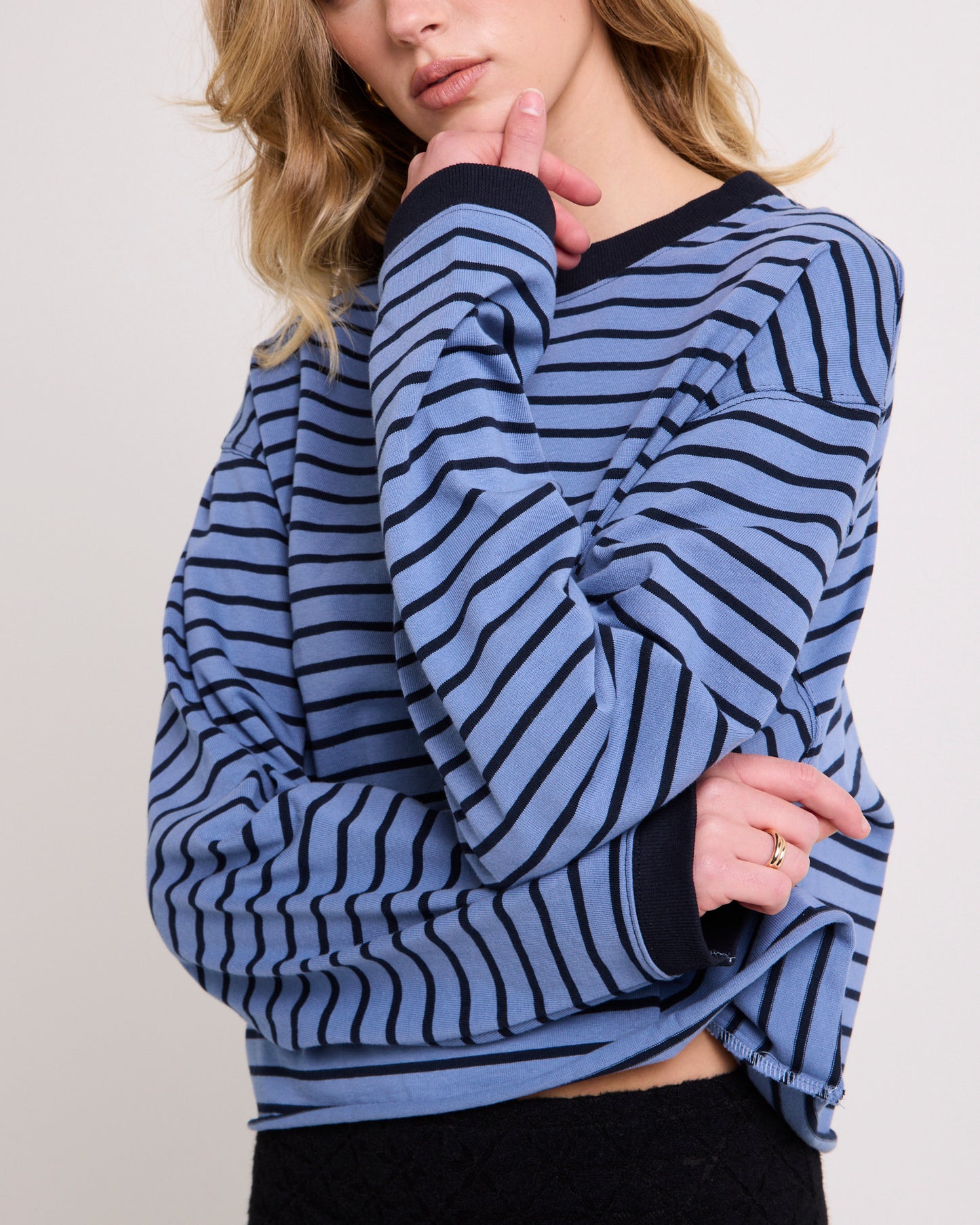 Long Sleeve Stripe Top