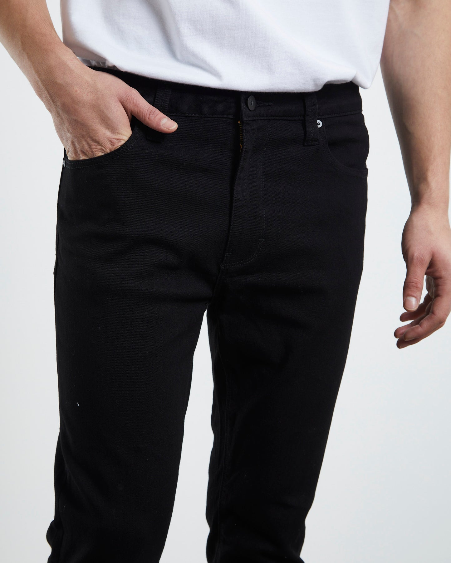 A Dropped Skinny Denim Jeans Mirror DENIM