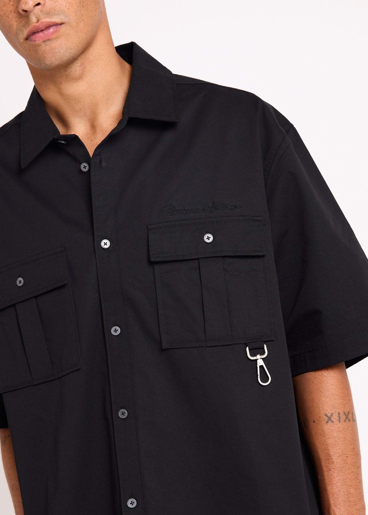 Gospel Short Sleeve Shirt BLACK