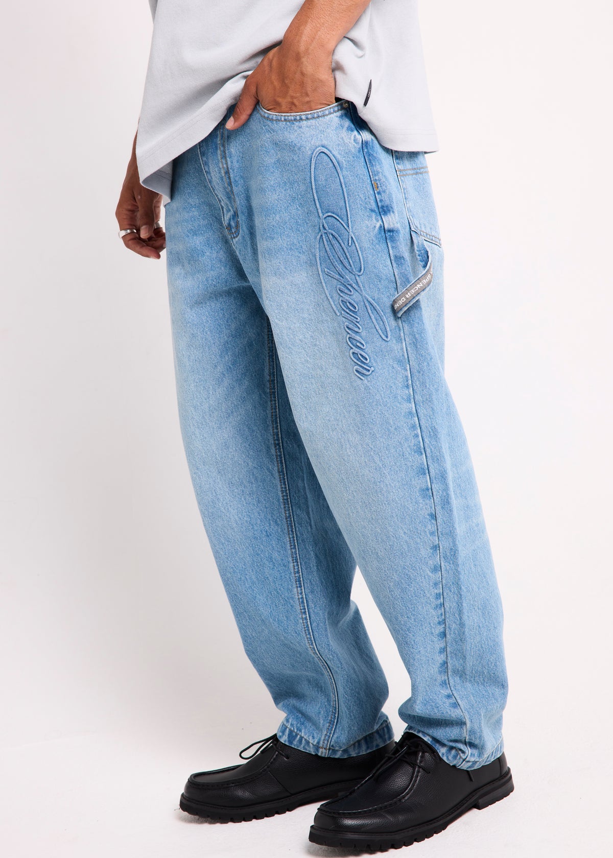 Total Carpenter Denim Jeans MID BLUE