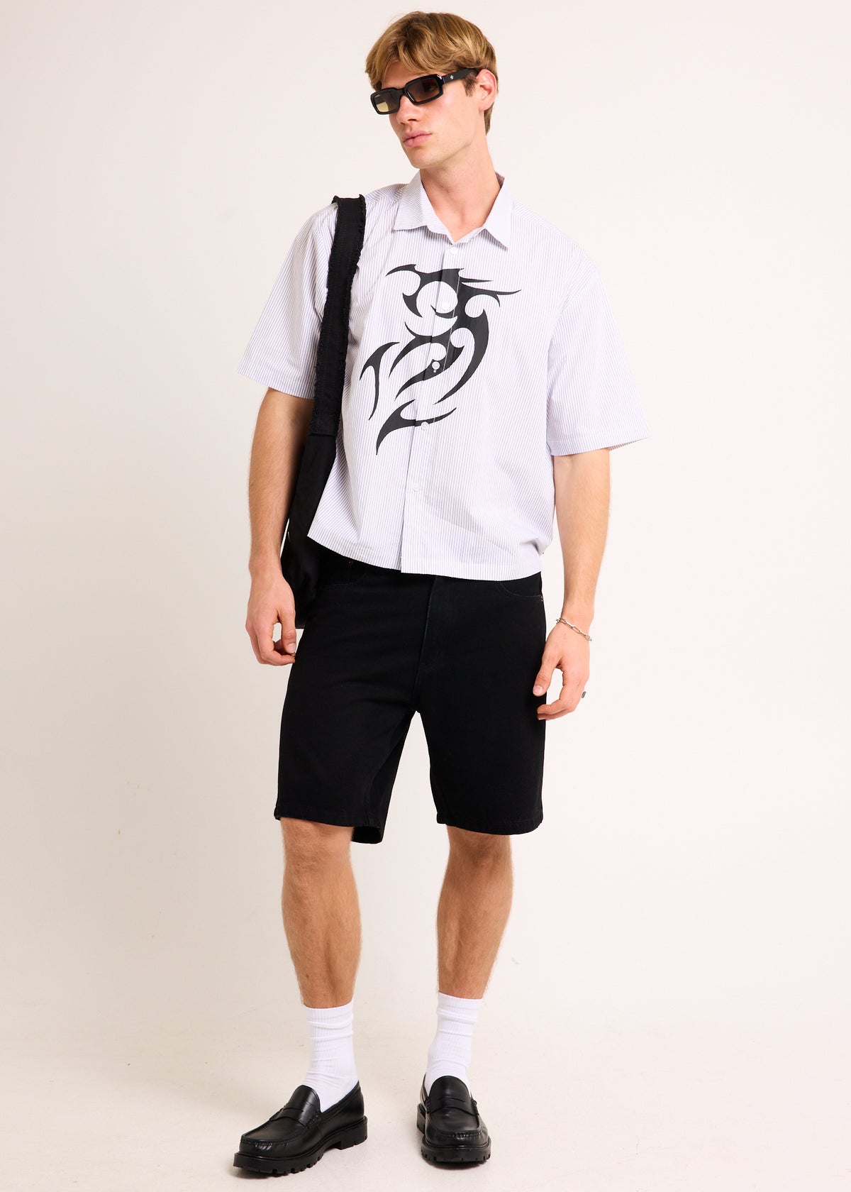 Tank Short Sleeve Shirt WHITE