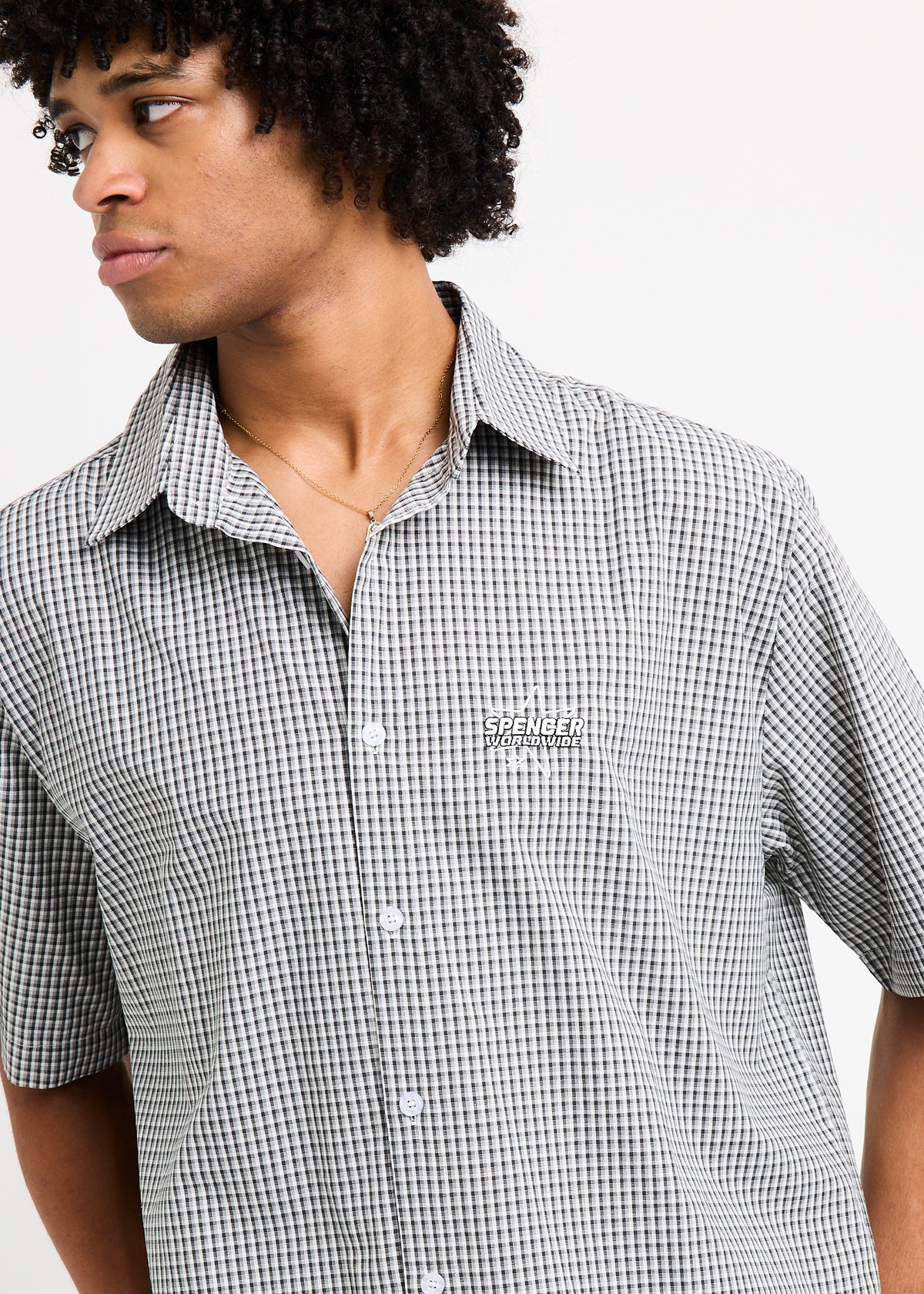 Tagger Short Sleeve Skate Shirt BLACK