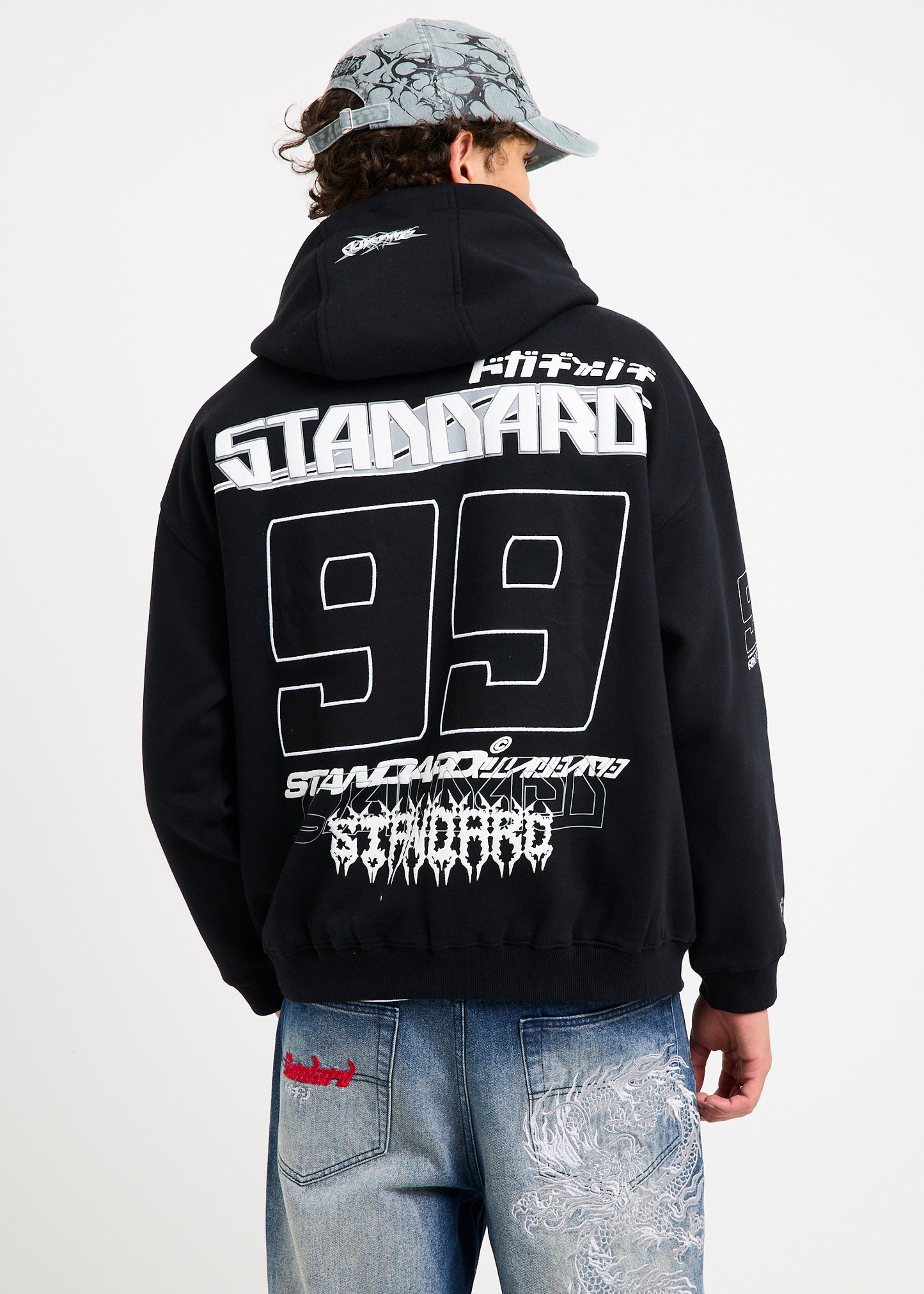 Stacked Zip Hoodie