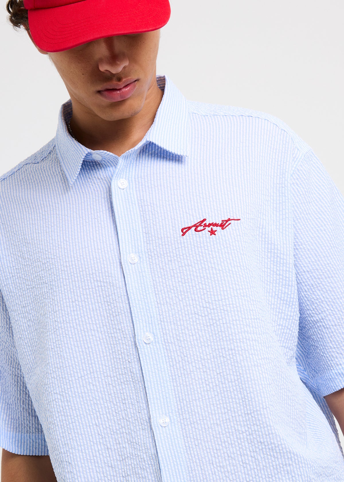 Pier Short Sleeve Shirt BLUE