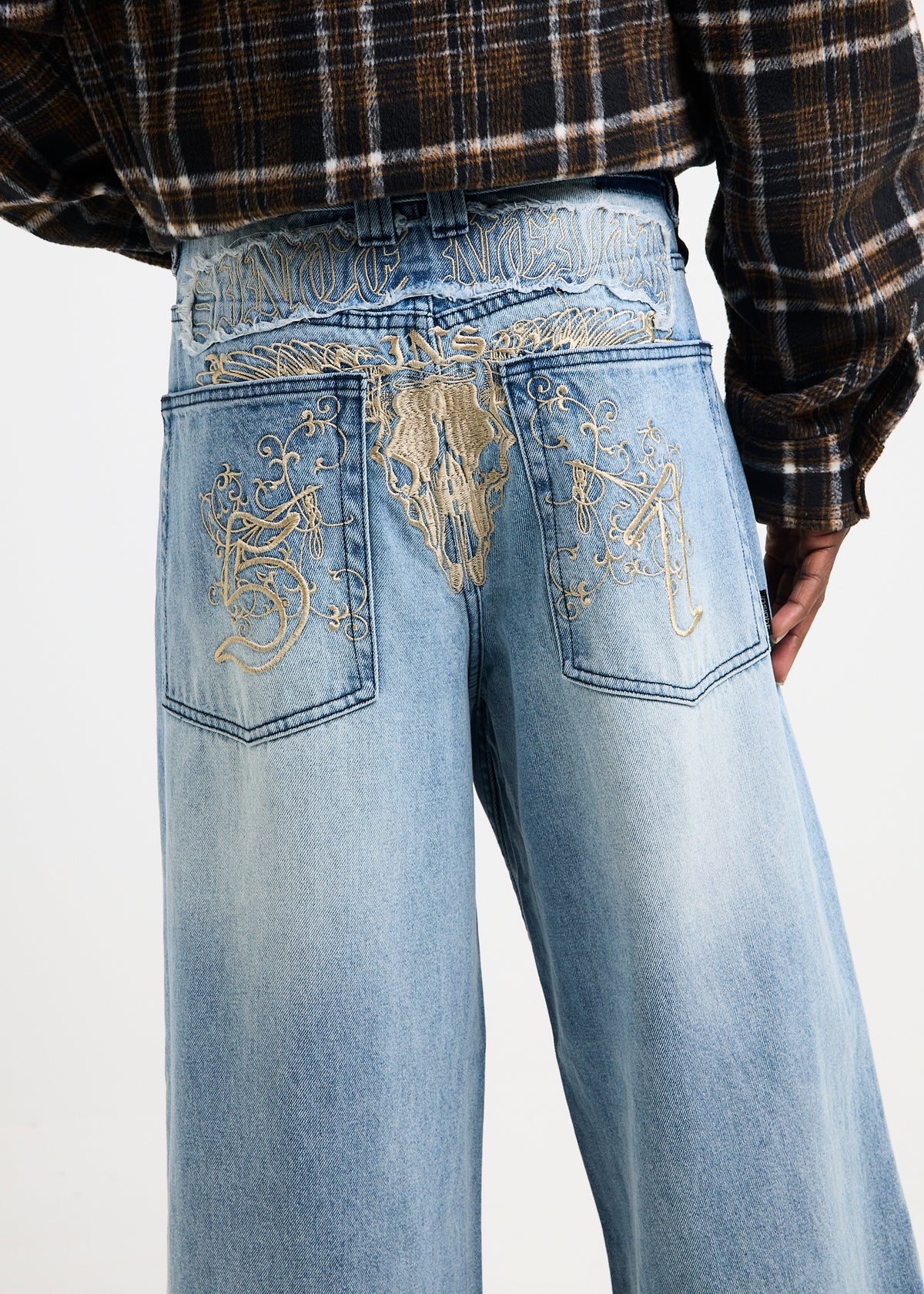 Afterlife Denim Jeans FADED BLUE