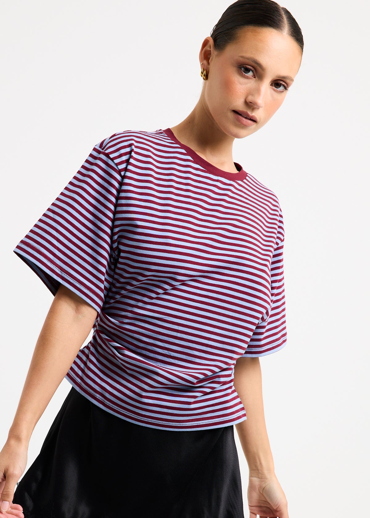 Maria Cinched T-Shirt ASSORTED