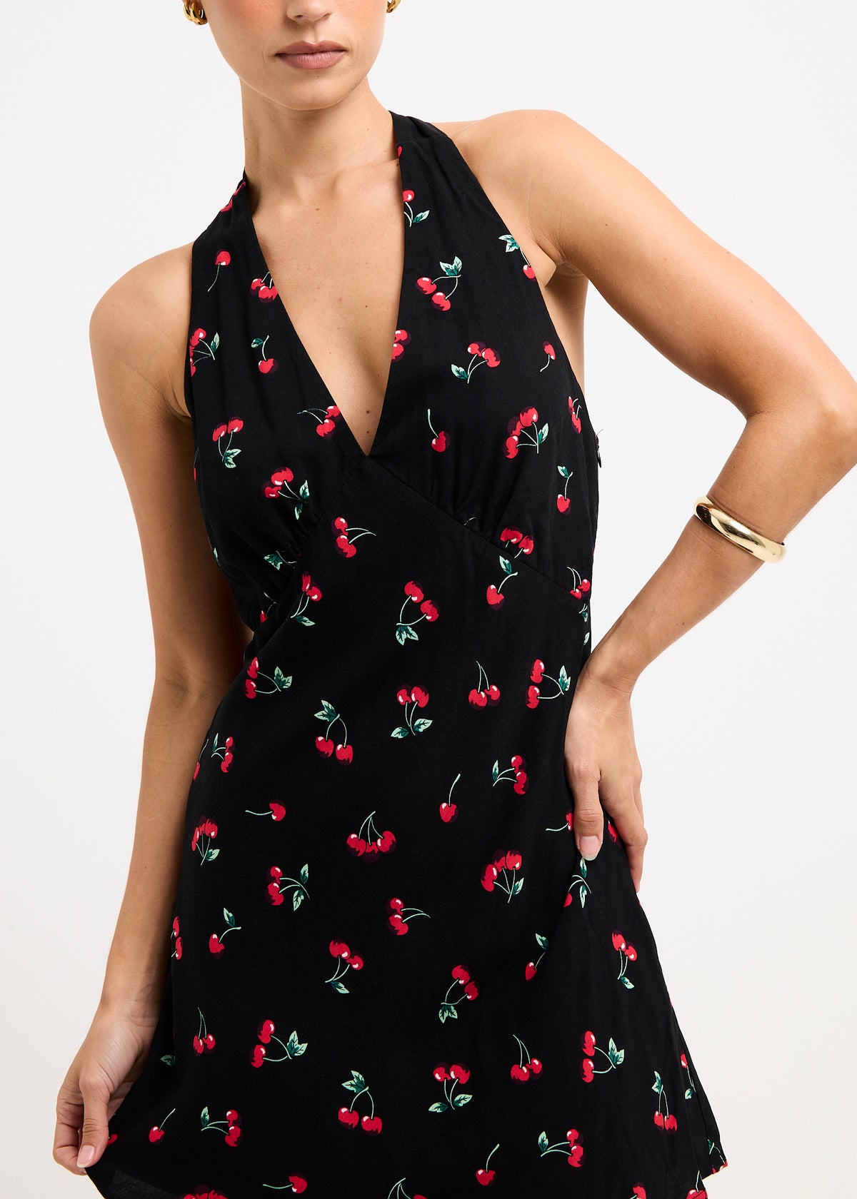 Harper Mini Dress CHERRY