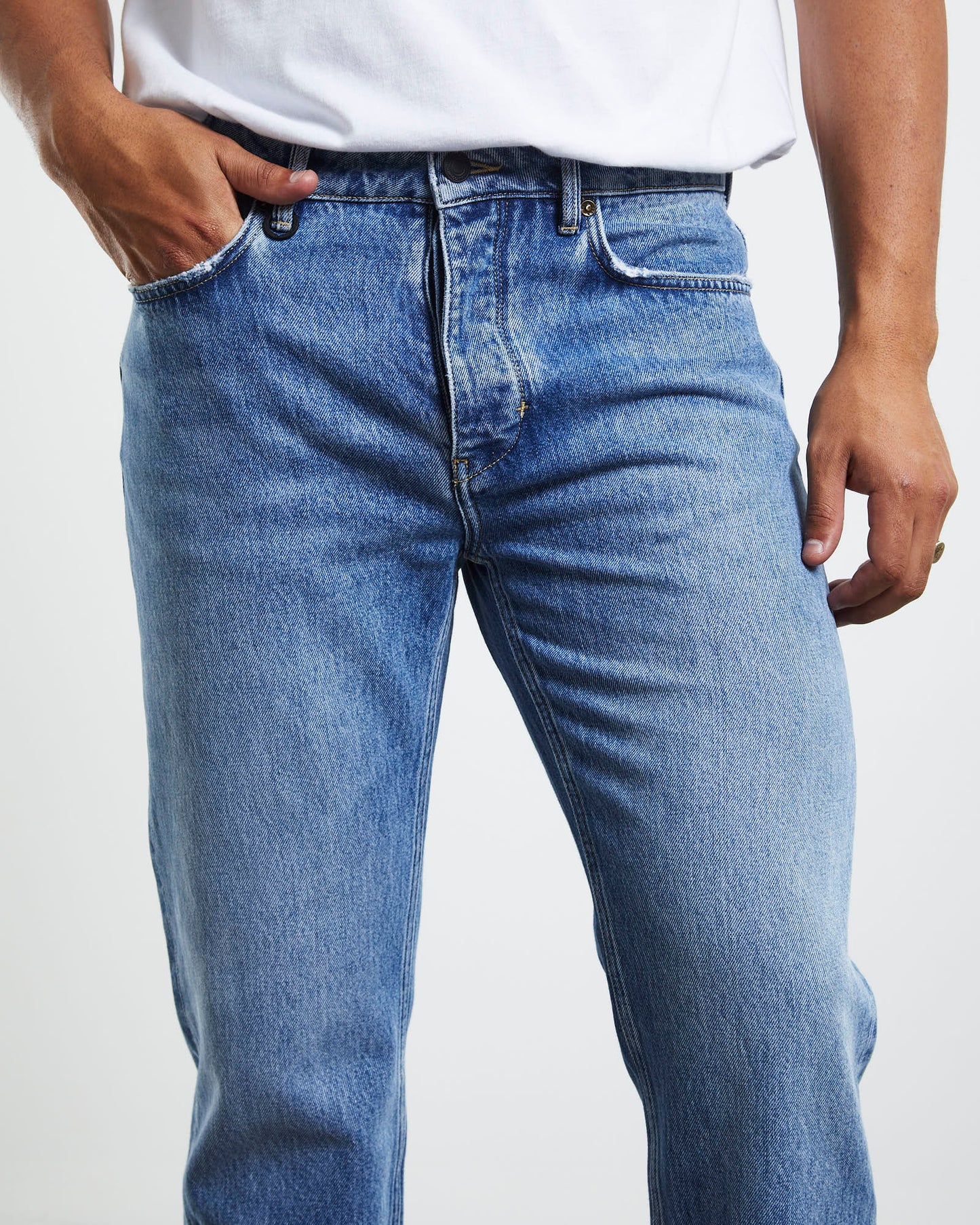 Ray Straight Denim Jeans