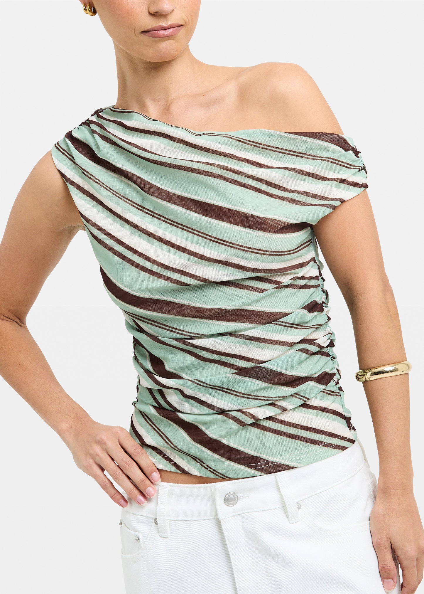 Helena Mesh Asymmetric Top