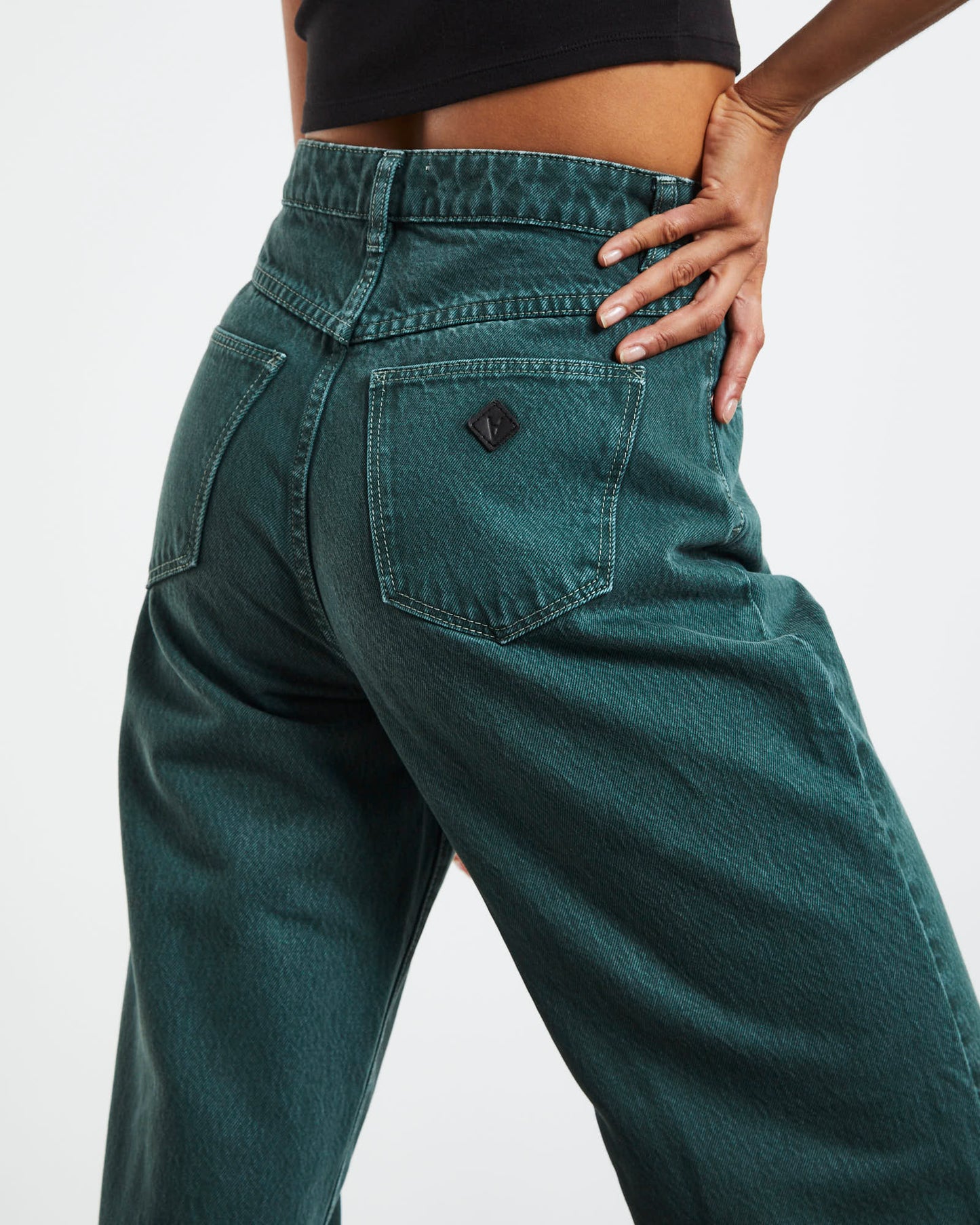 A Carrie Jeans 90's Green 90'S GREEN