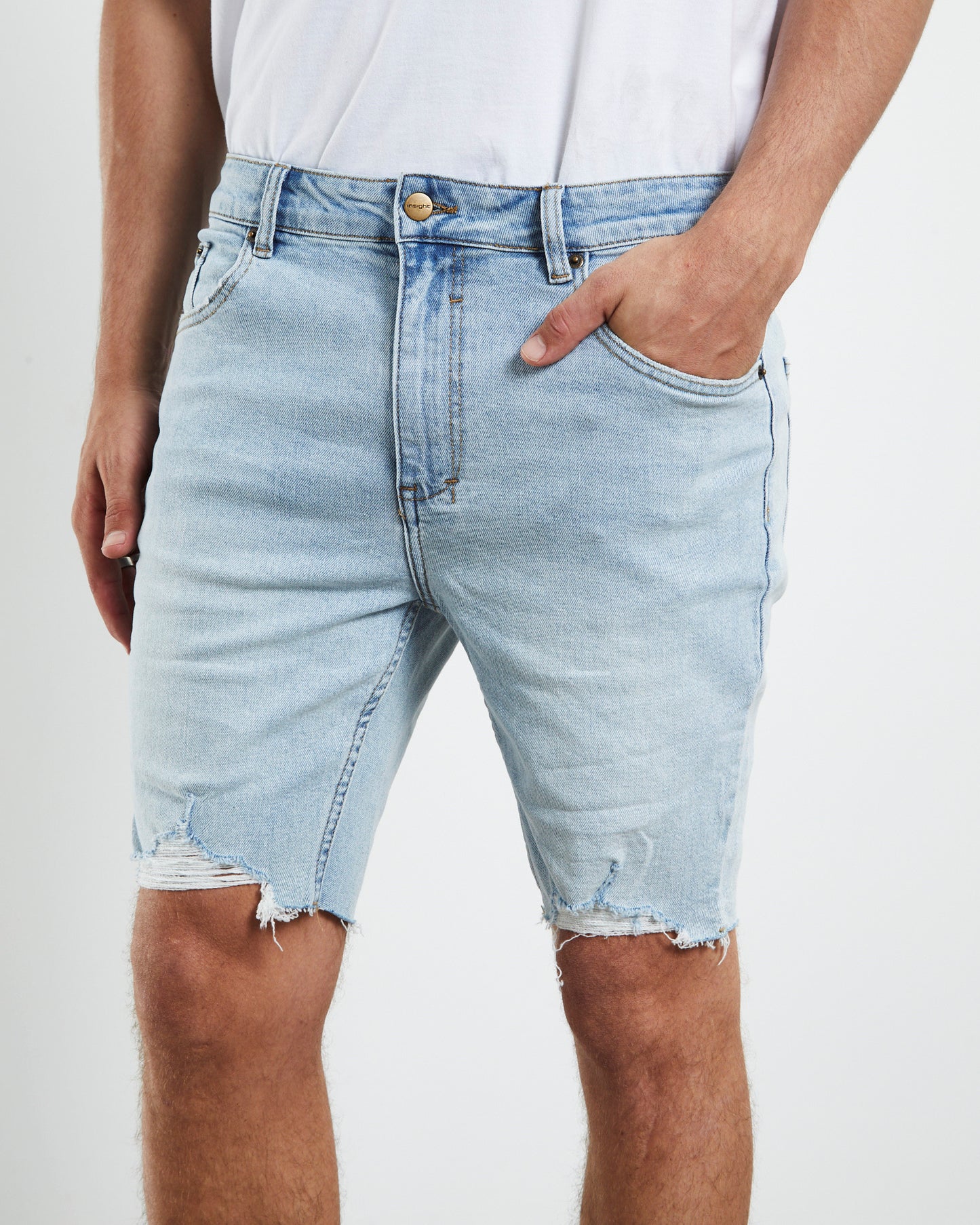 Pistol Denim Shorts Break