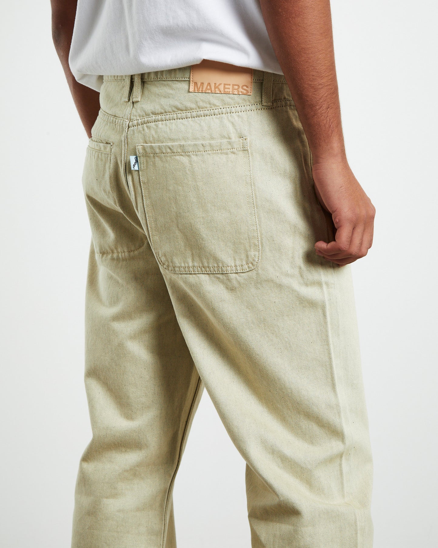 Relaxed Jeans Bone