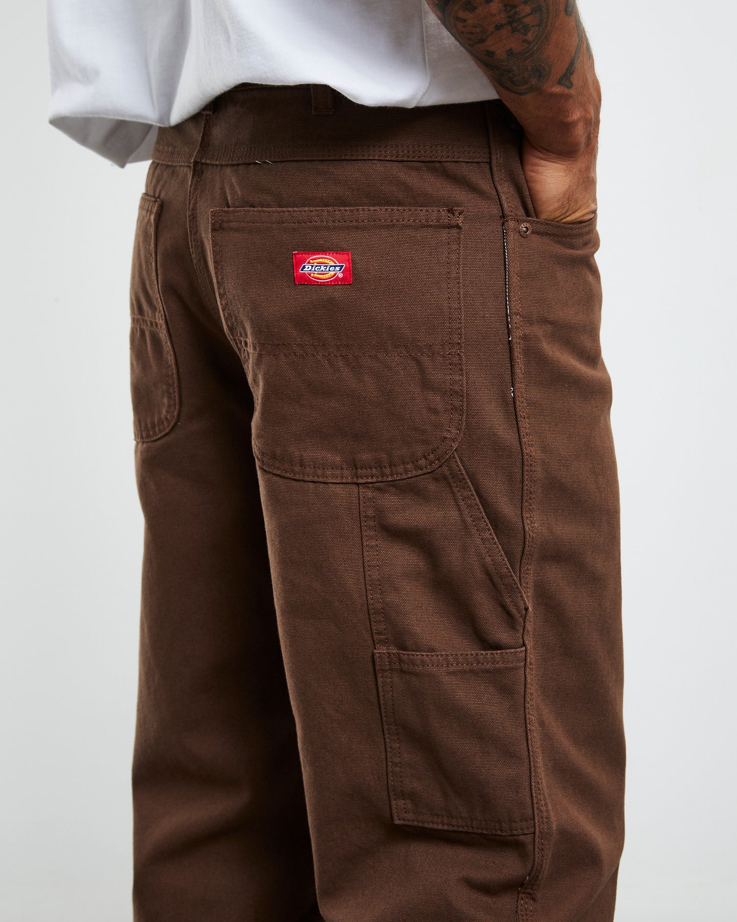 Relaxed Fit Duck Jeans Rinsed Timber