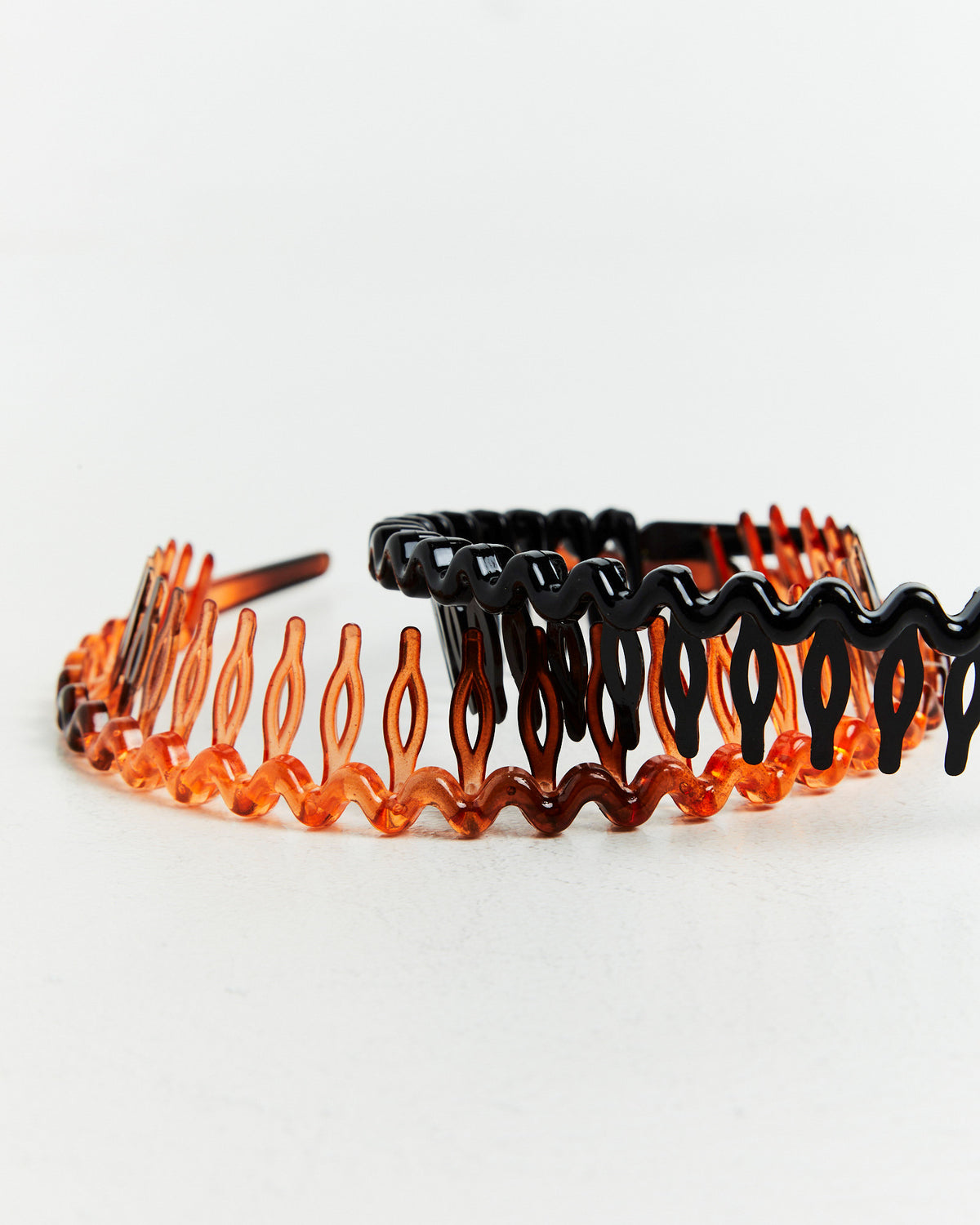 Accordian Headbands Black/Brown BLACK