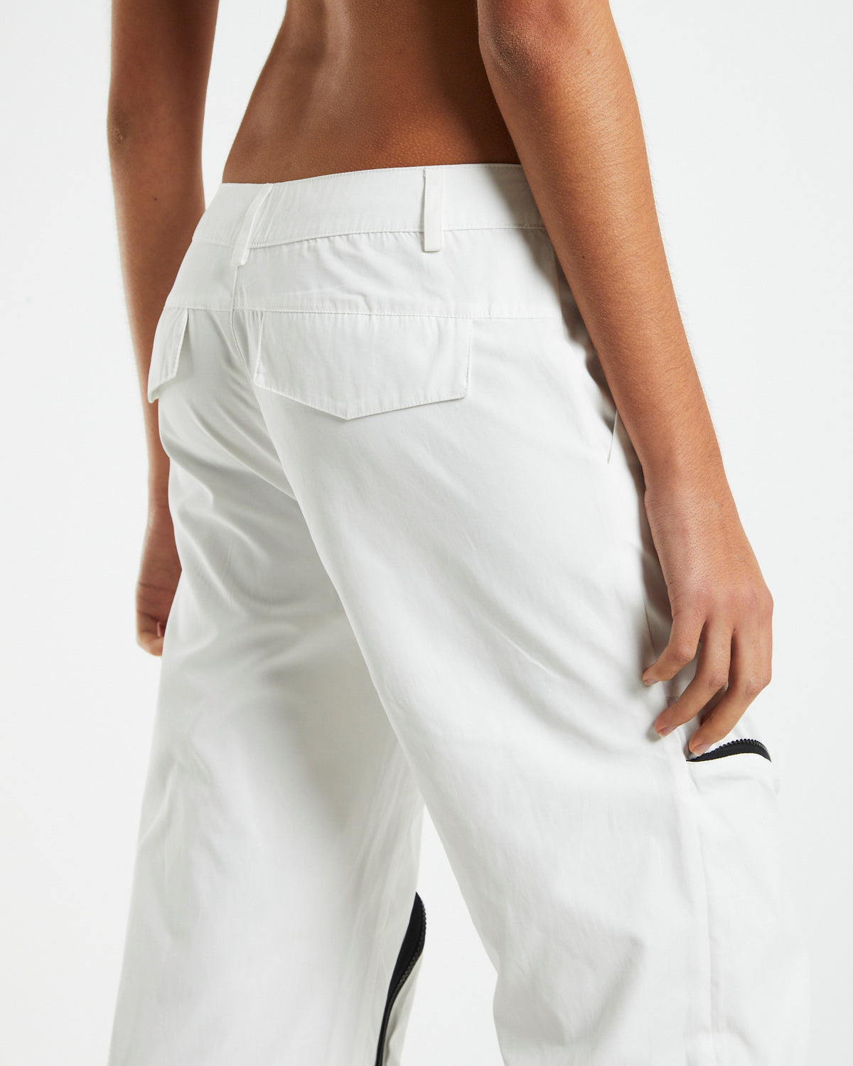 Skylar Patch Pocket Ski Pants White WHITE