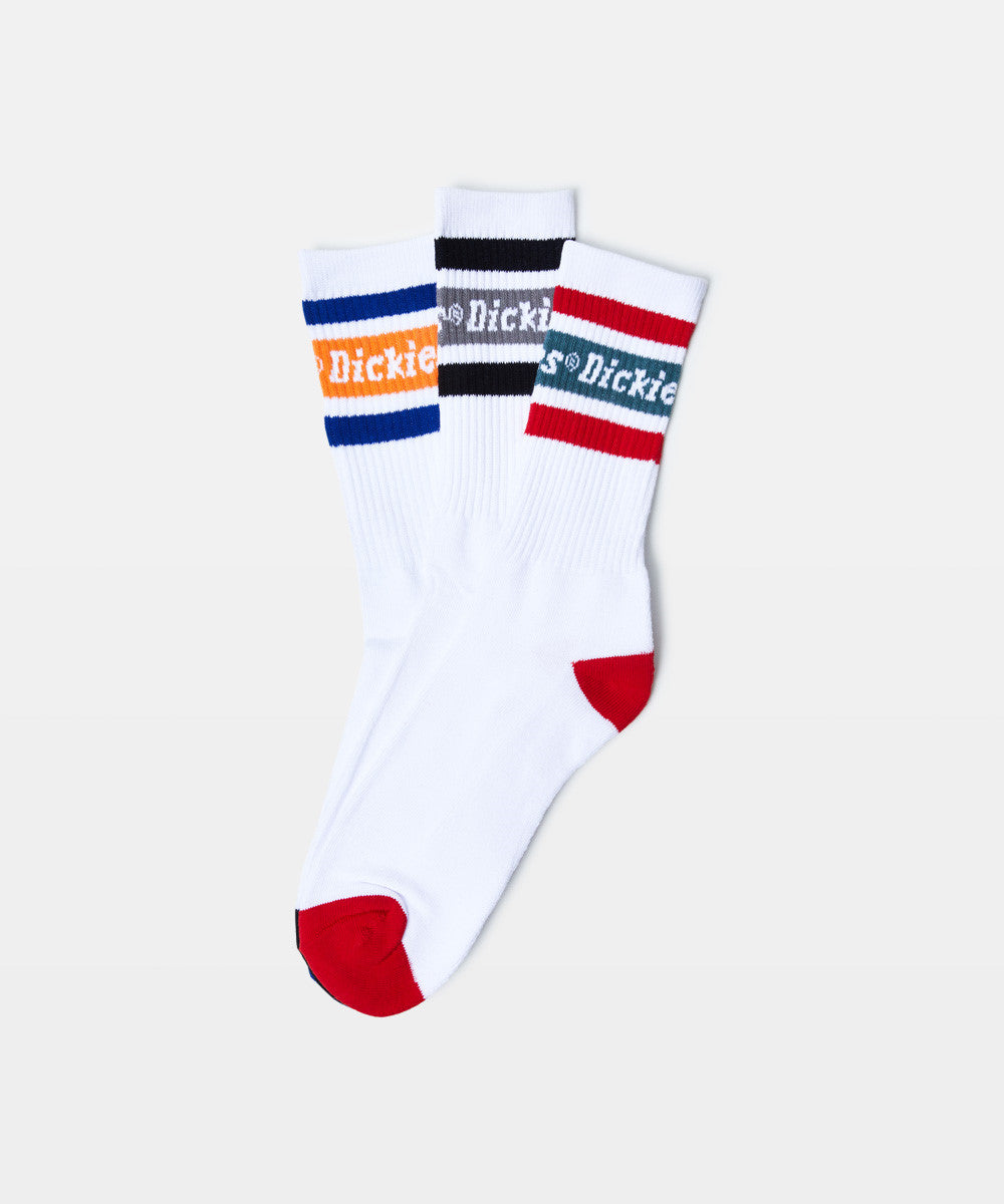 Madison Heights Crew Socks 3 Pack Multi