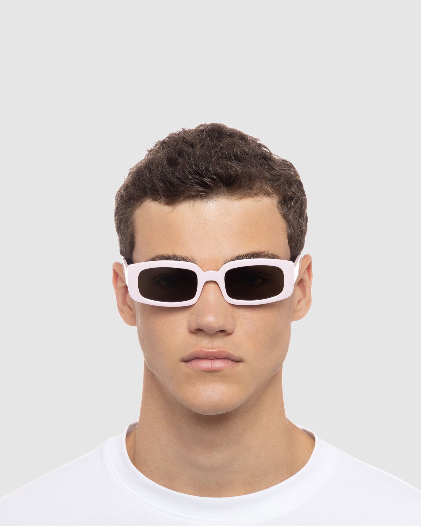 Dynamite Sunglasses in Pink Salt/Khaki Mono