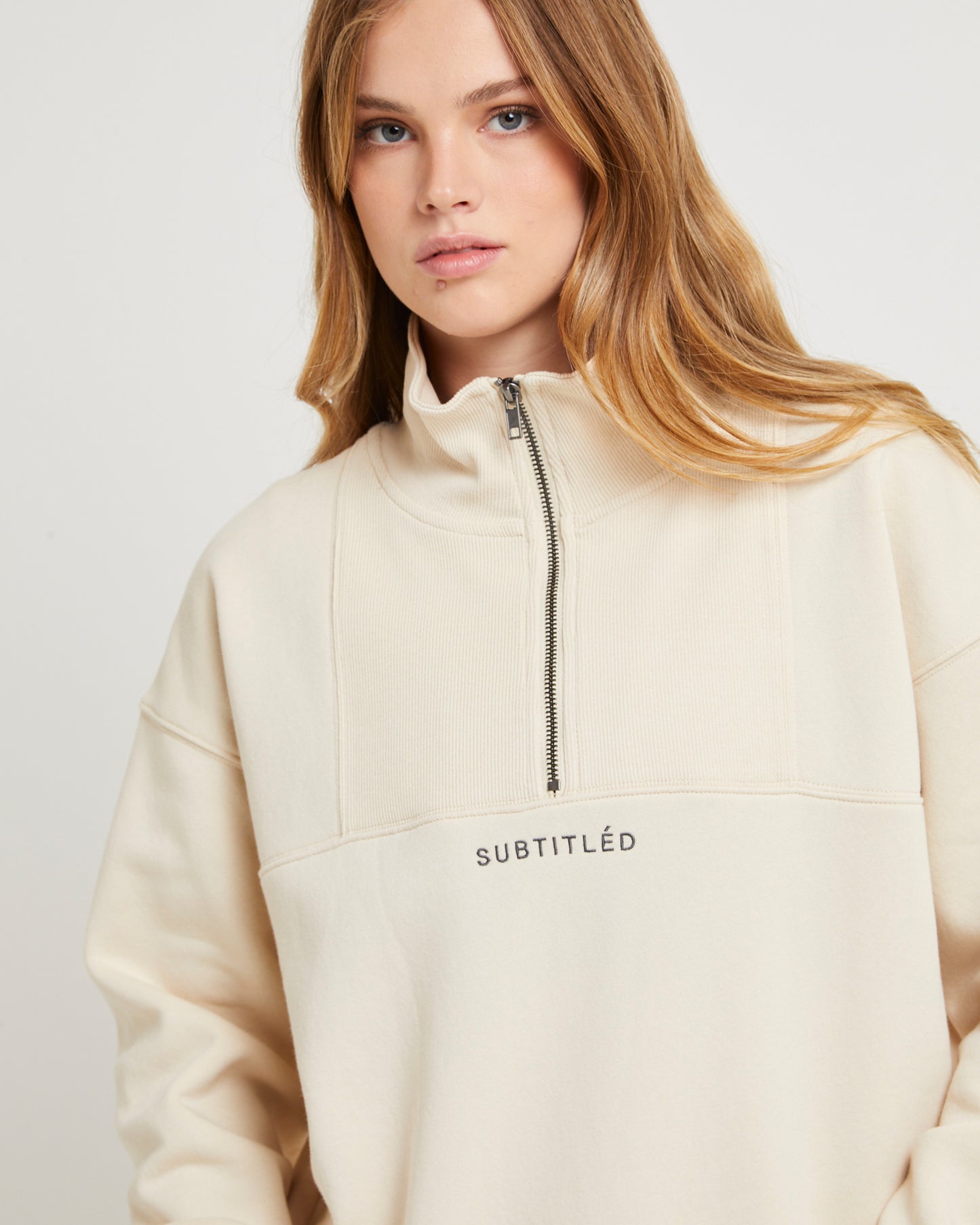 State Panelled Zip Front Fleece
