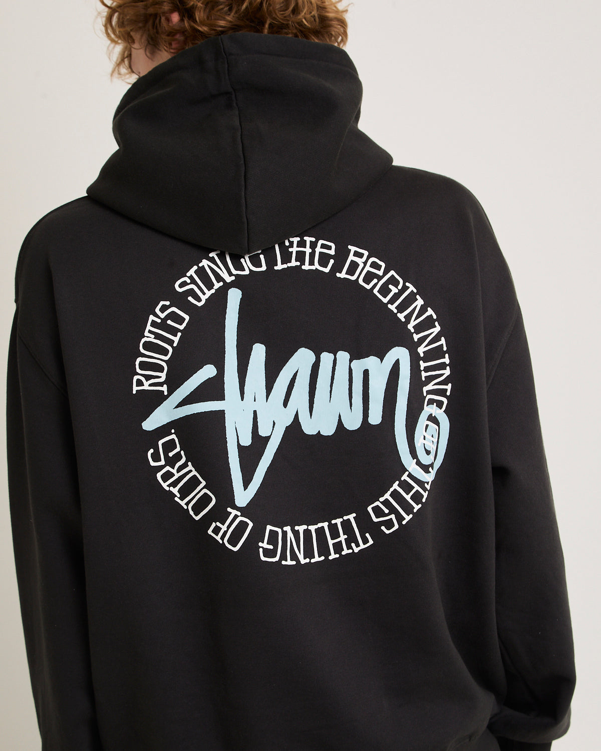 This Thing Dot Hoodie WASHED BLACK