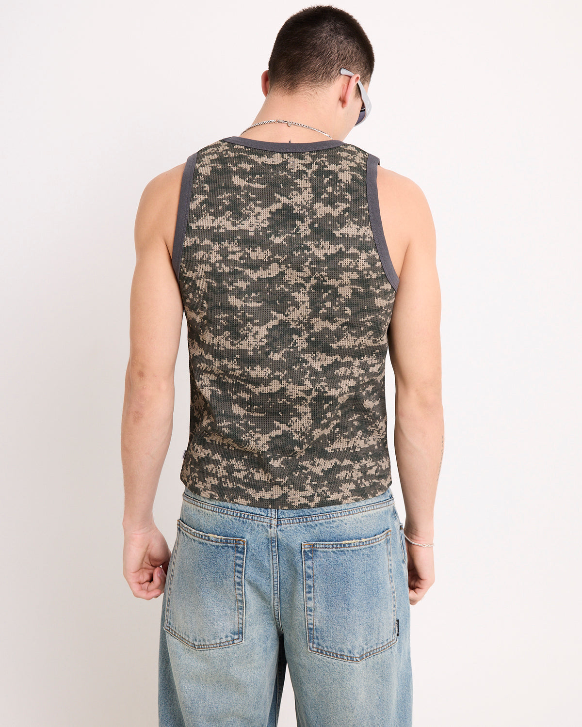 Starboy Camo Waffle Singlet