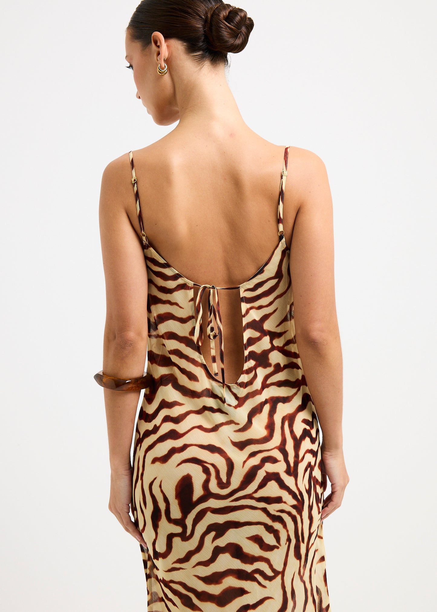 Linda Sheer Slip Maxi Dress