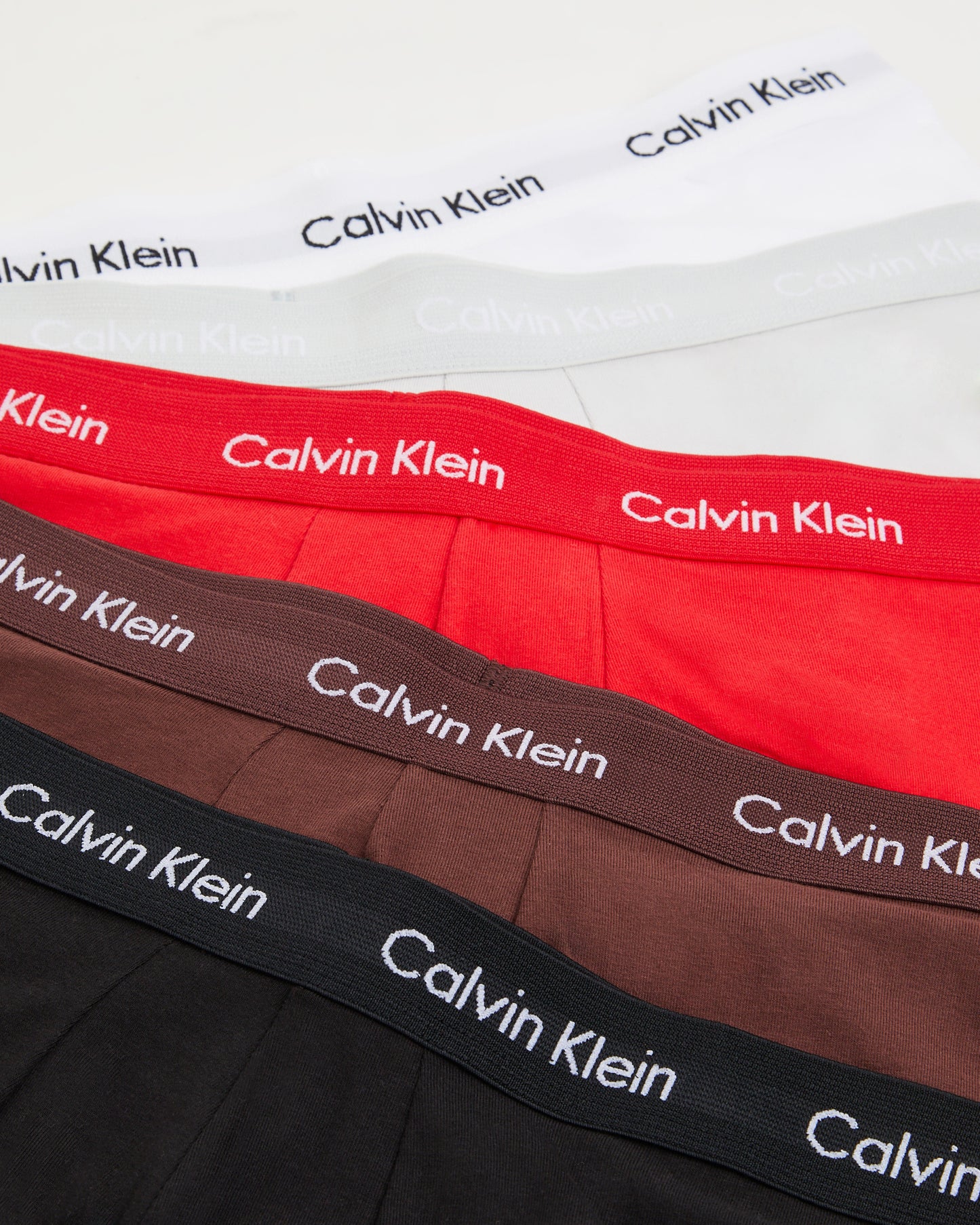 Low Rise Trunks 5 Pack in Assorted