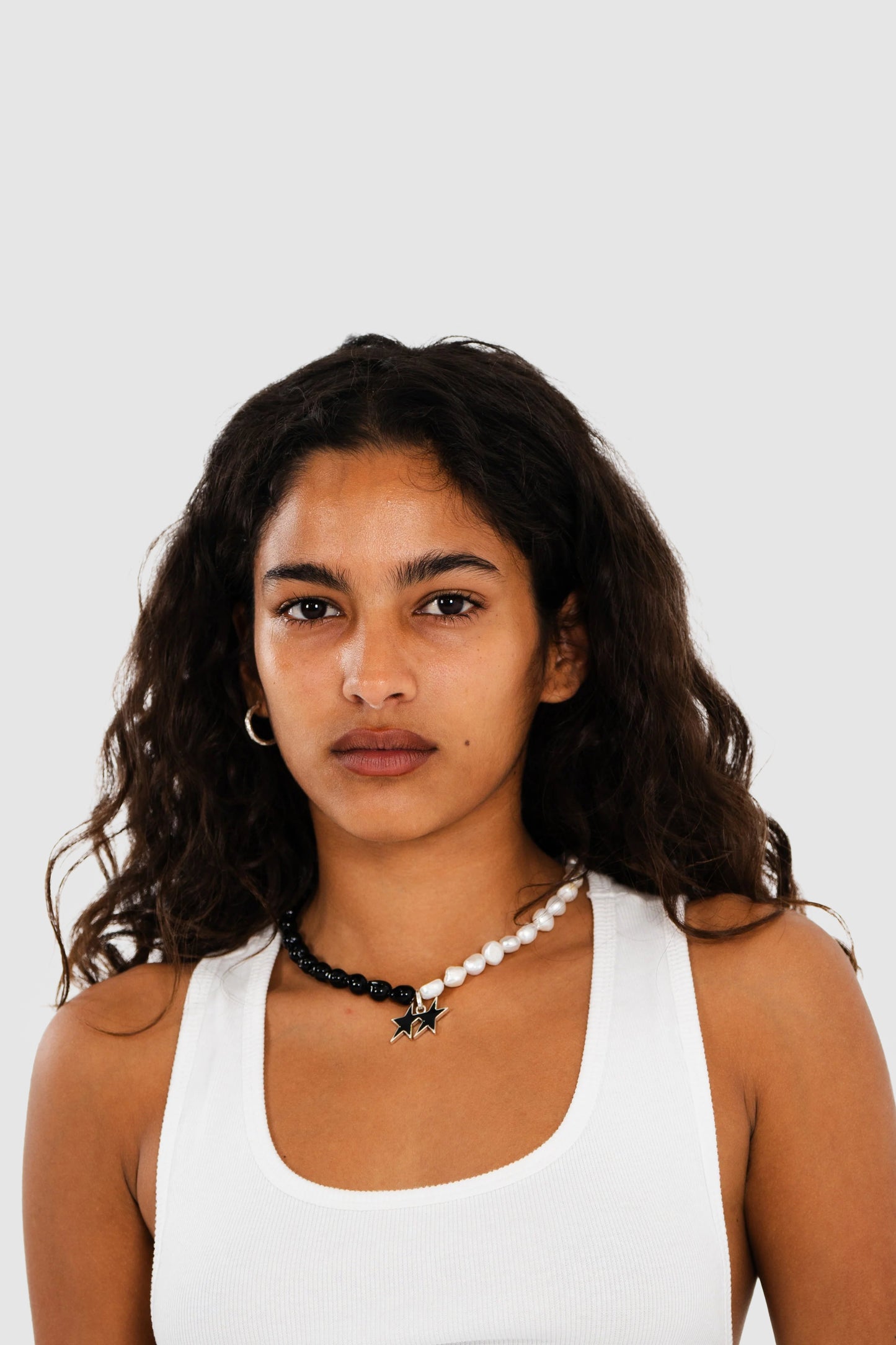 B & W Icon Necklace