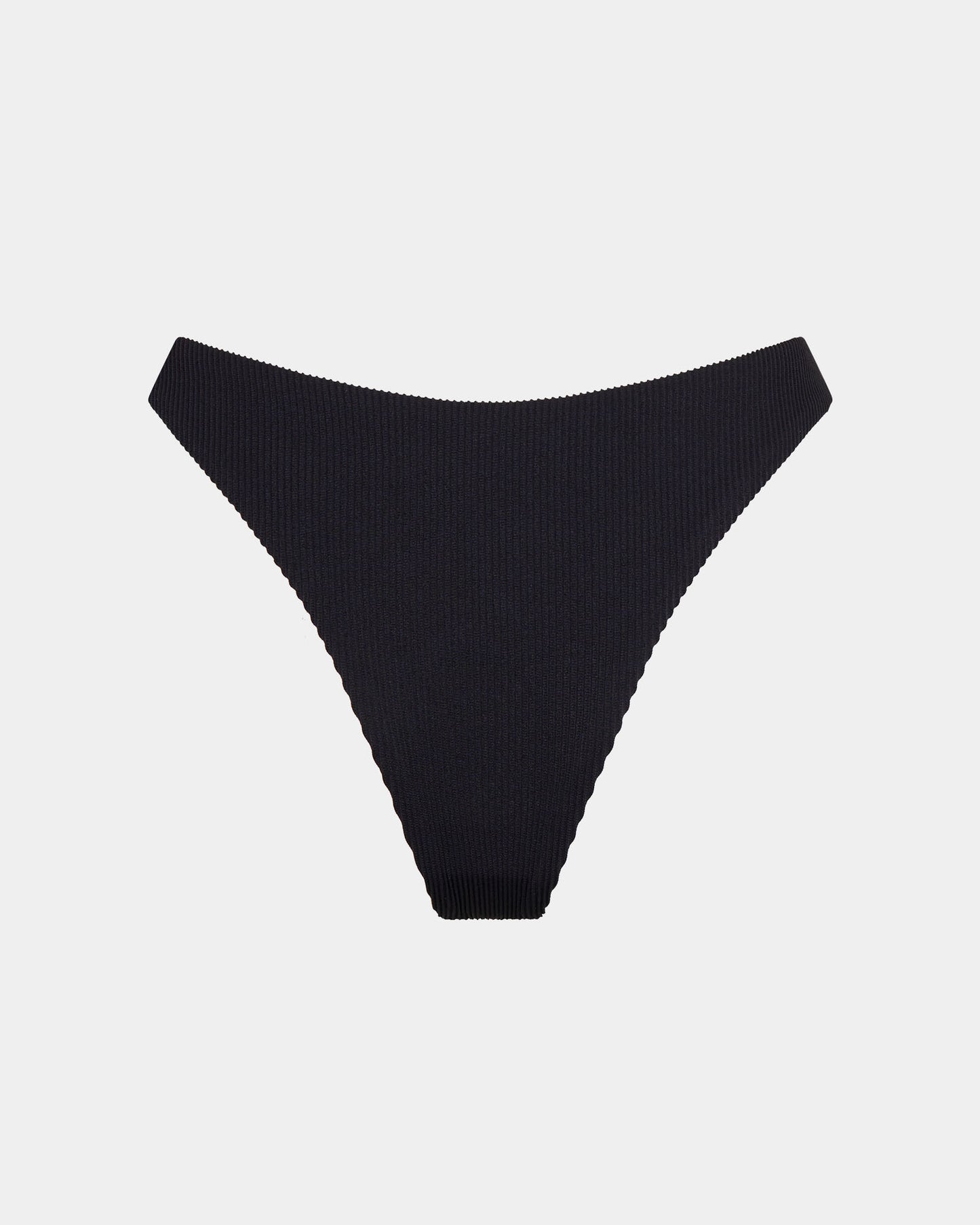 Rib Cheeky Cut Bikini Bottoms