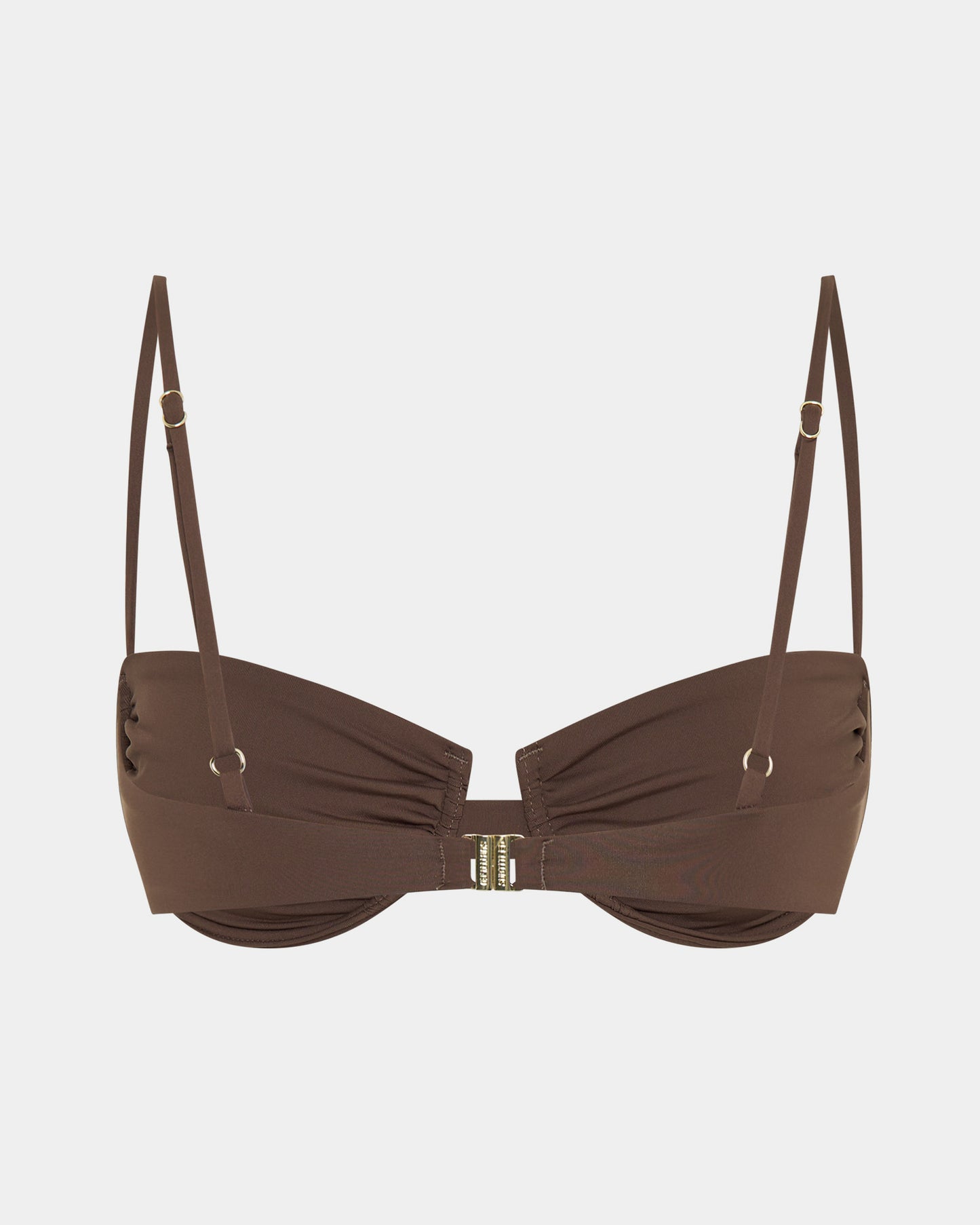 Skinny Strap Underwire Bikini Top Bikini Top