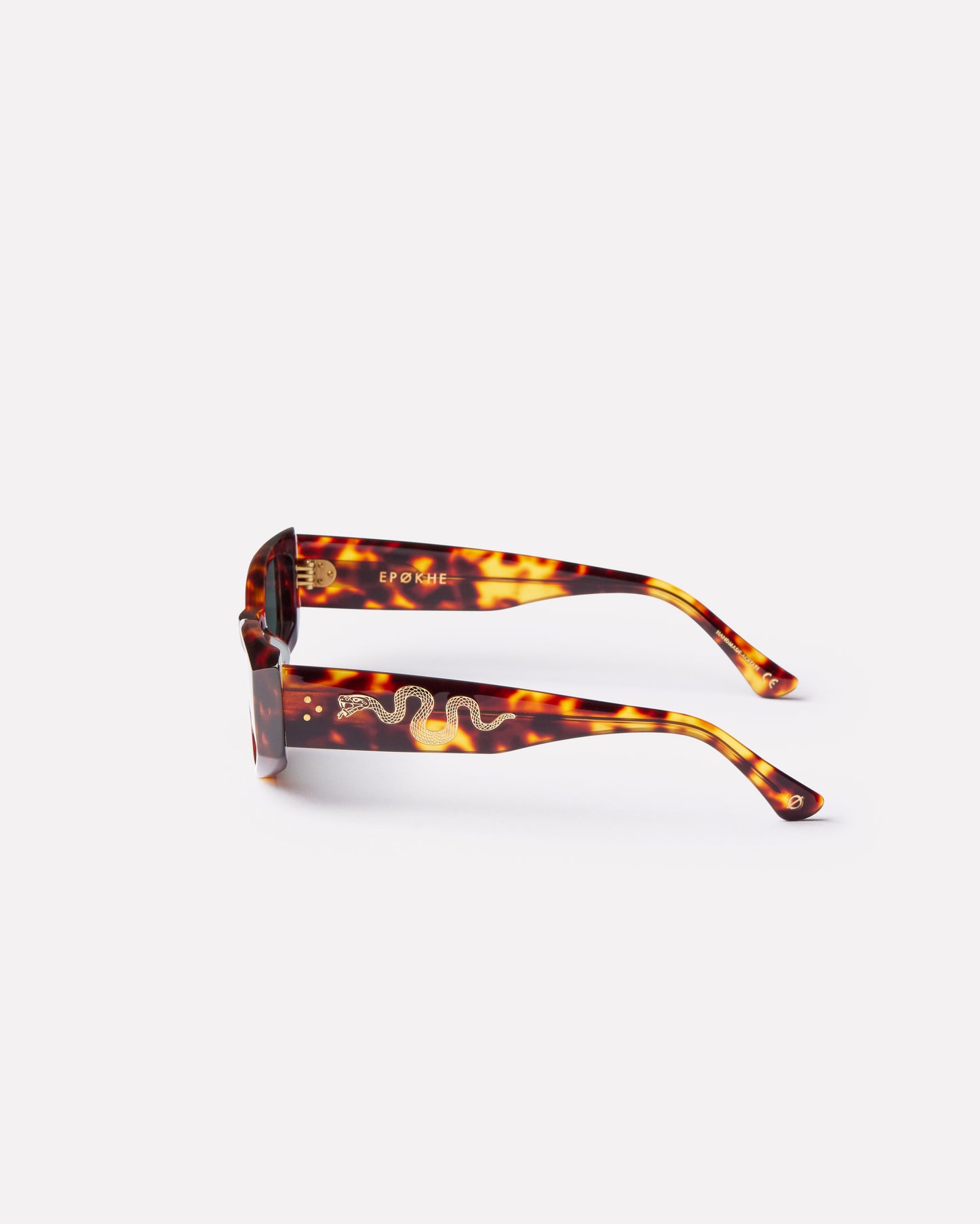 Guilty Sunglasses Tortoise Polished / Green