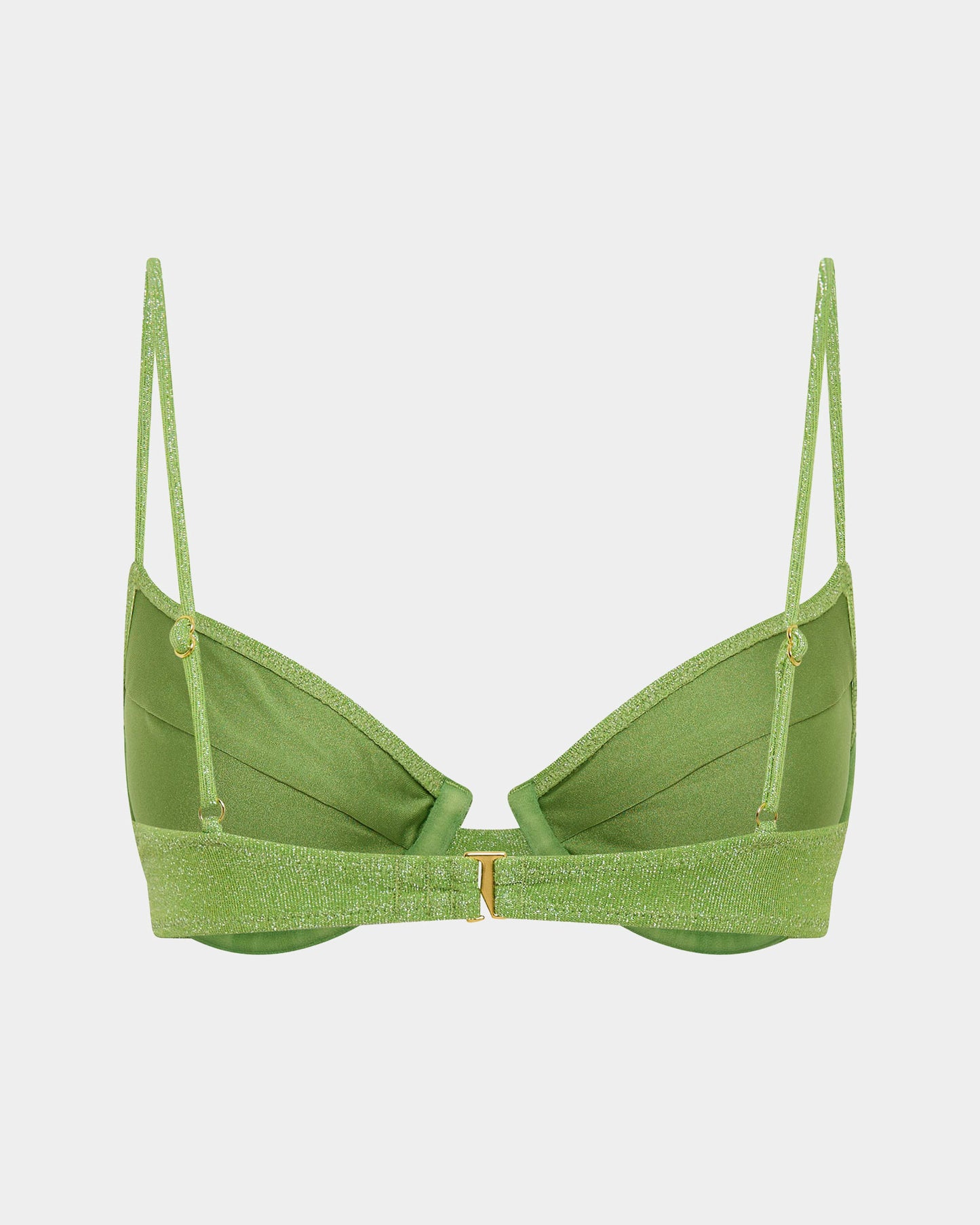 Lurex Underwire Bikini Top