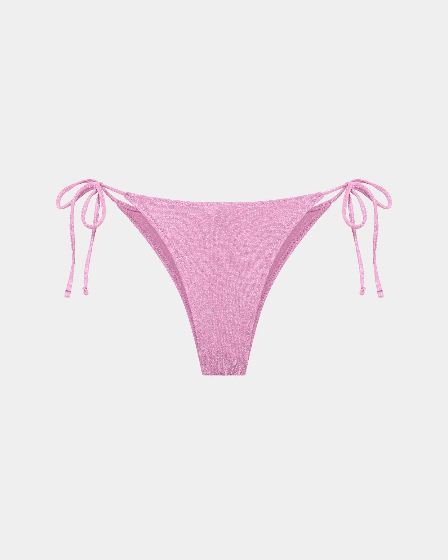 Lurex Tie Side Bikini Bottom