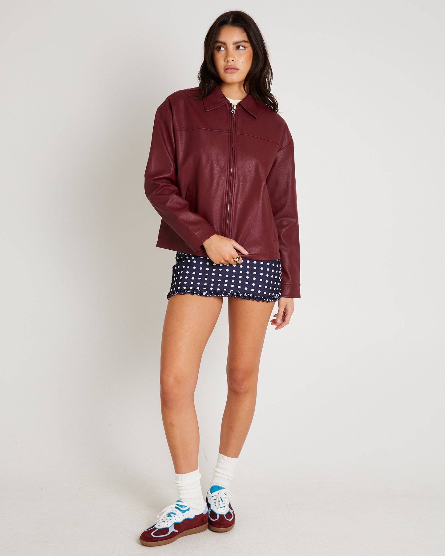 Clara Clean PU Jacket