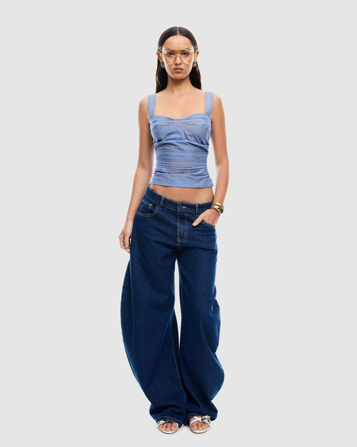 Horseshoe Denim Jeans DARK DENIM