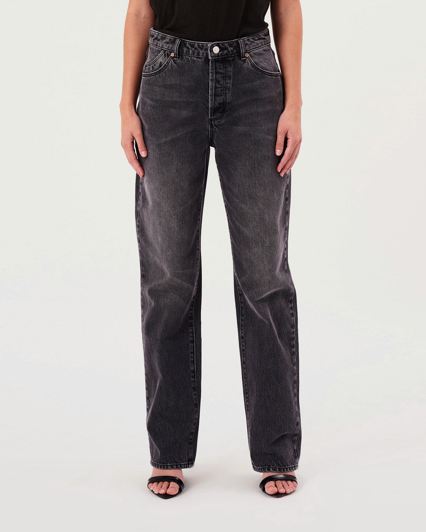 90's Relaxed Denim Jeans Worn