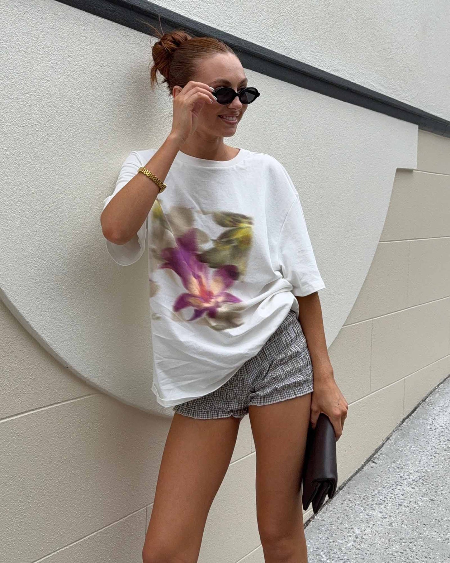 Zayla Floral Oversized T-Shirt