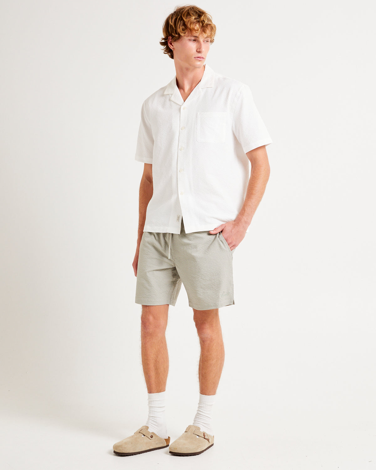 Morrison Seersucker Shorts
