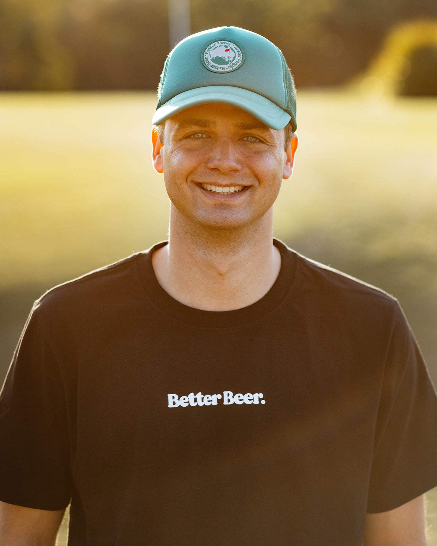 Better Gold Mid Trucker Cap